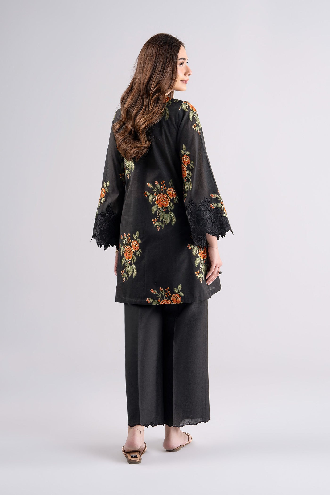 2 Pc Printed Silk Suit | MB-CS25-121