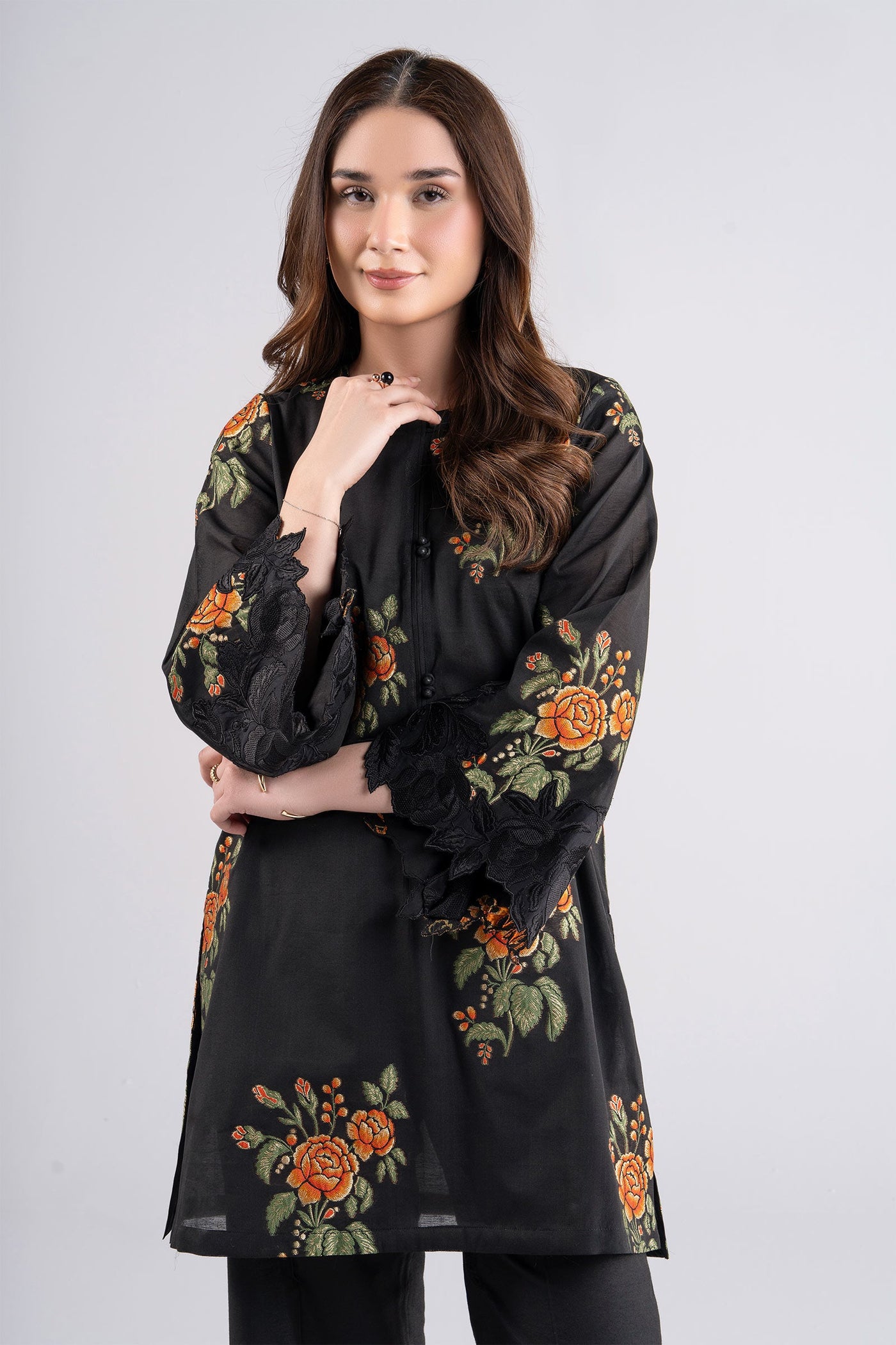 2 Pc Printed Silk Suit | MB-CS25-121