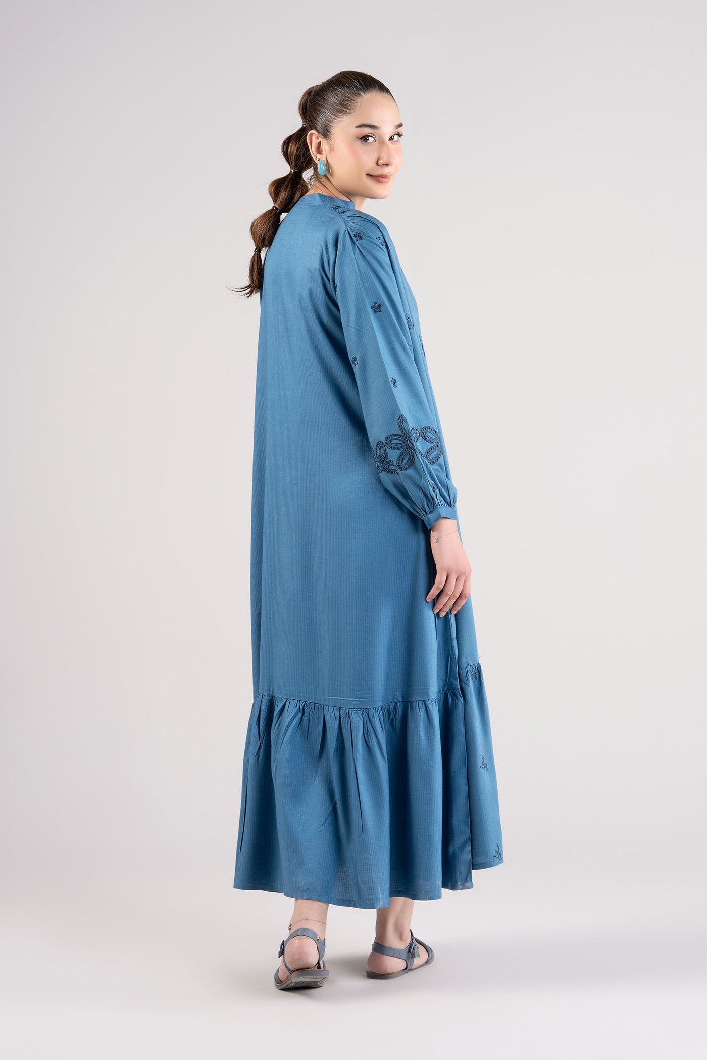 Embroidered Ripstop Dress | MB-CS25-55