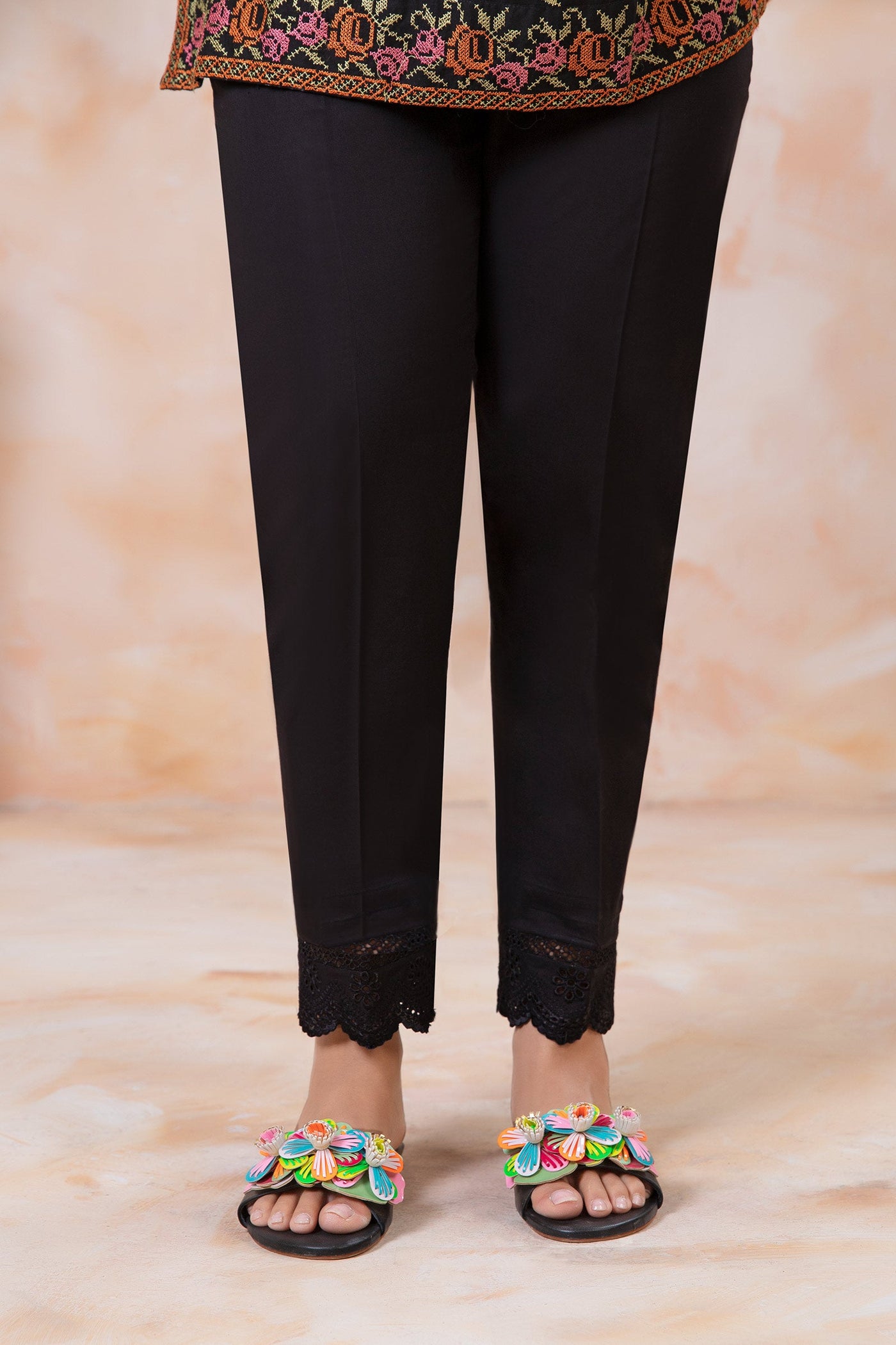 Cambric Straight Trousers | MB-EA24-104