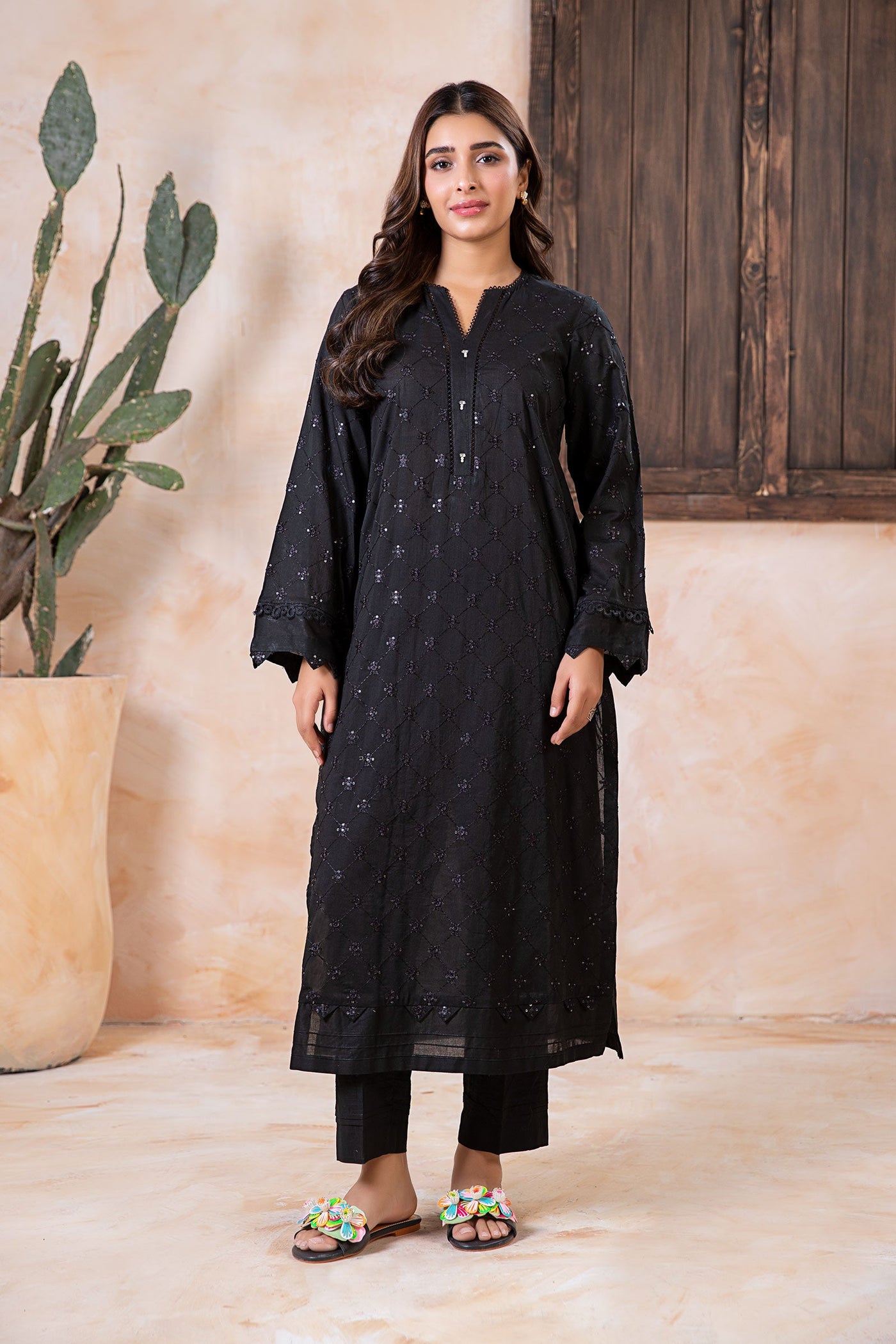 2 Piece Embroidered Lawn Suit | MB-EA24-15