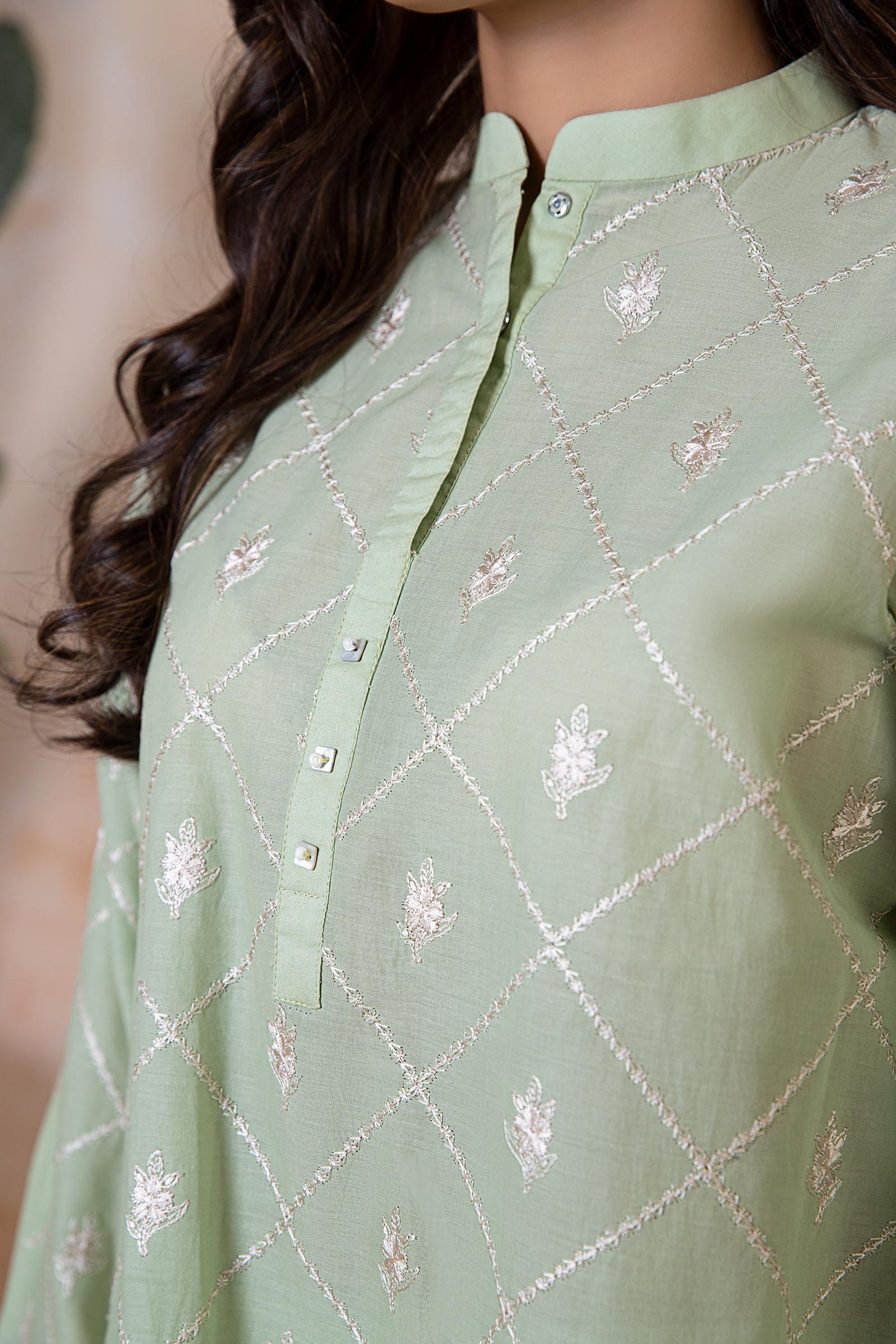 2 Piece Embroidered Lawn Suit | MB-EA24-21