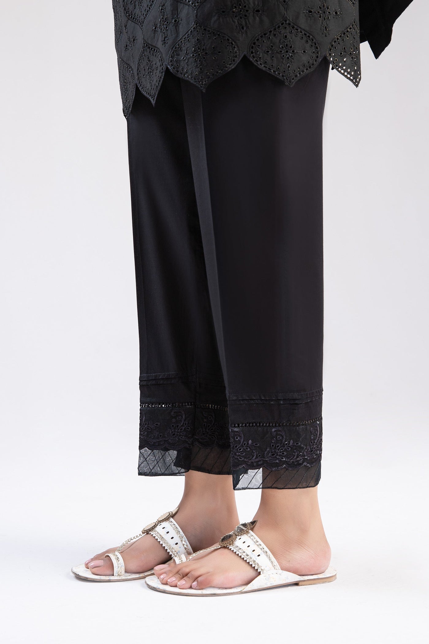 Cambric Straight Trousers | MB-EA24-36