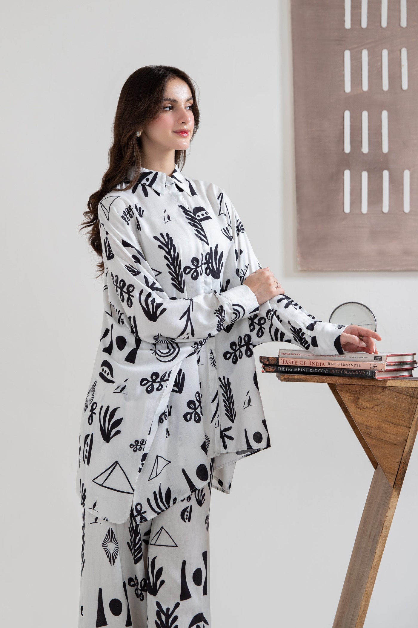 Printed Arabic Lawn Co-Ord Set | MB-EA24-83