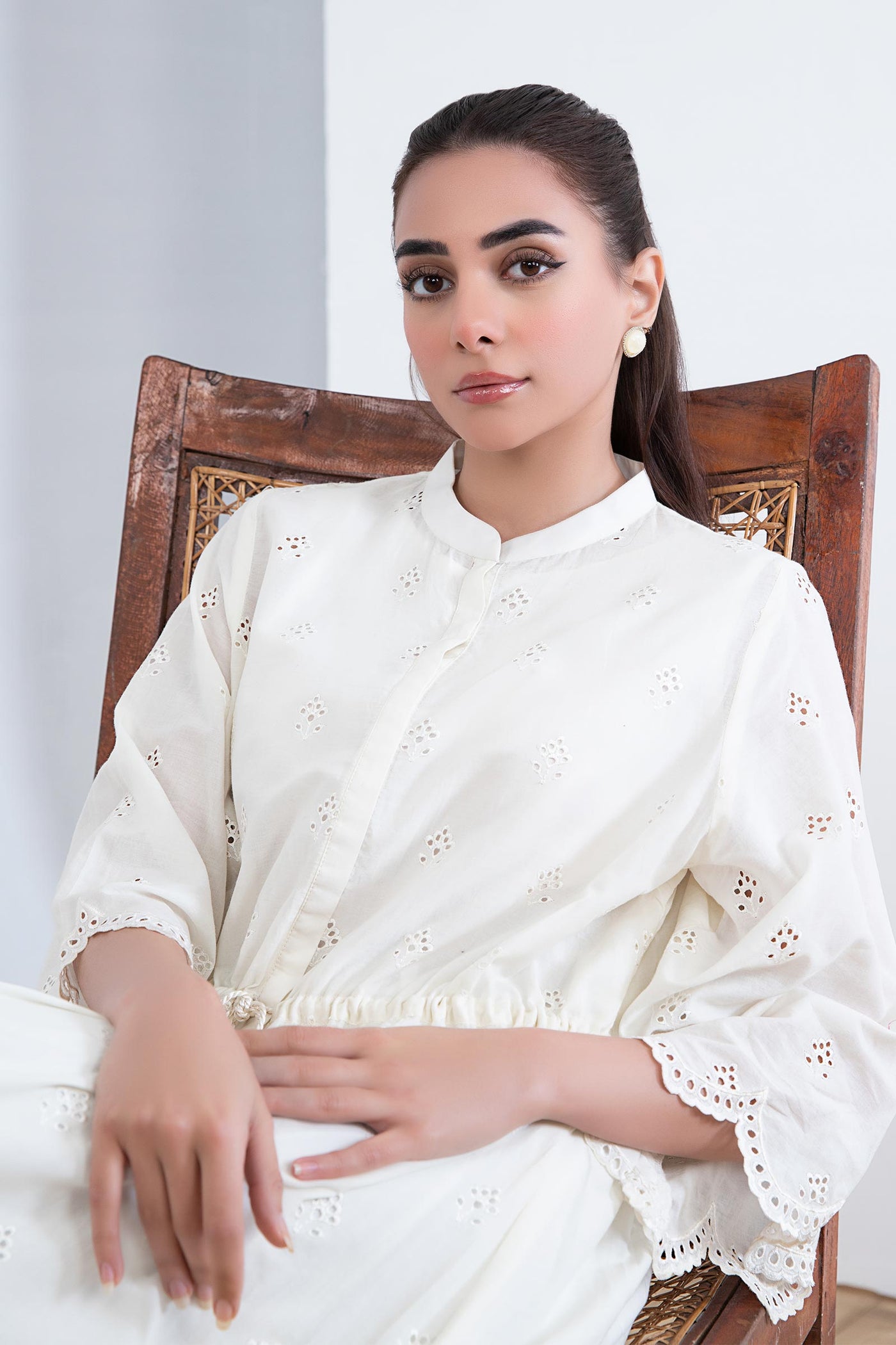 Embroidered Lawn Shirt | MB-EF24-122