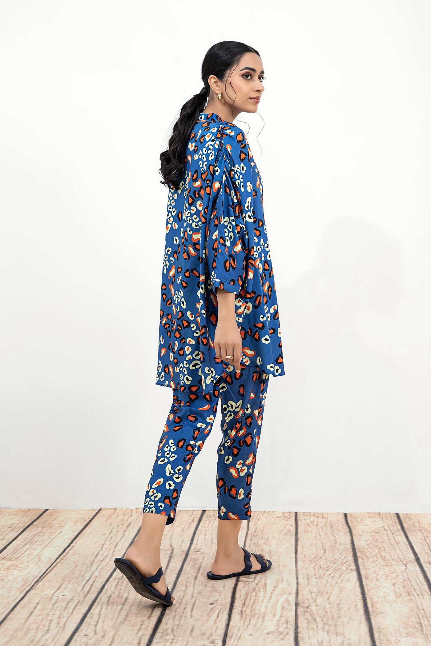 Printed Arabic Lawn Co-Ord Set | MB-EF24-180