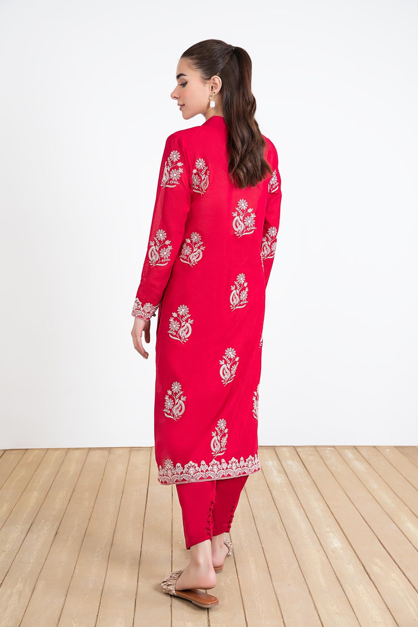 2 Piece Embroidered Lawn Suit | MB-EF24-54