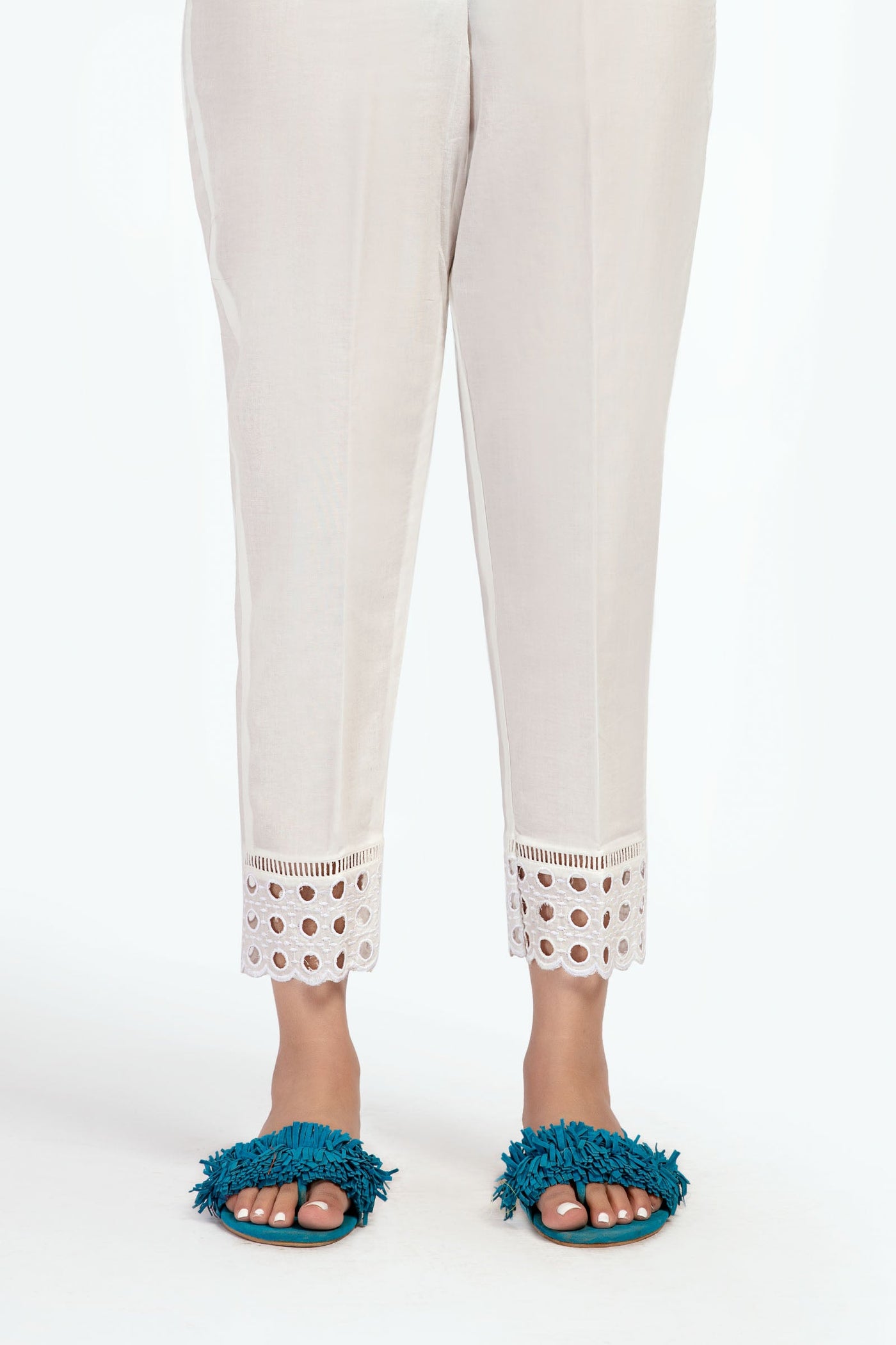 Embroidered Cambric Trouser | MB-EF23-94