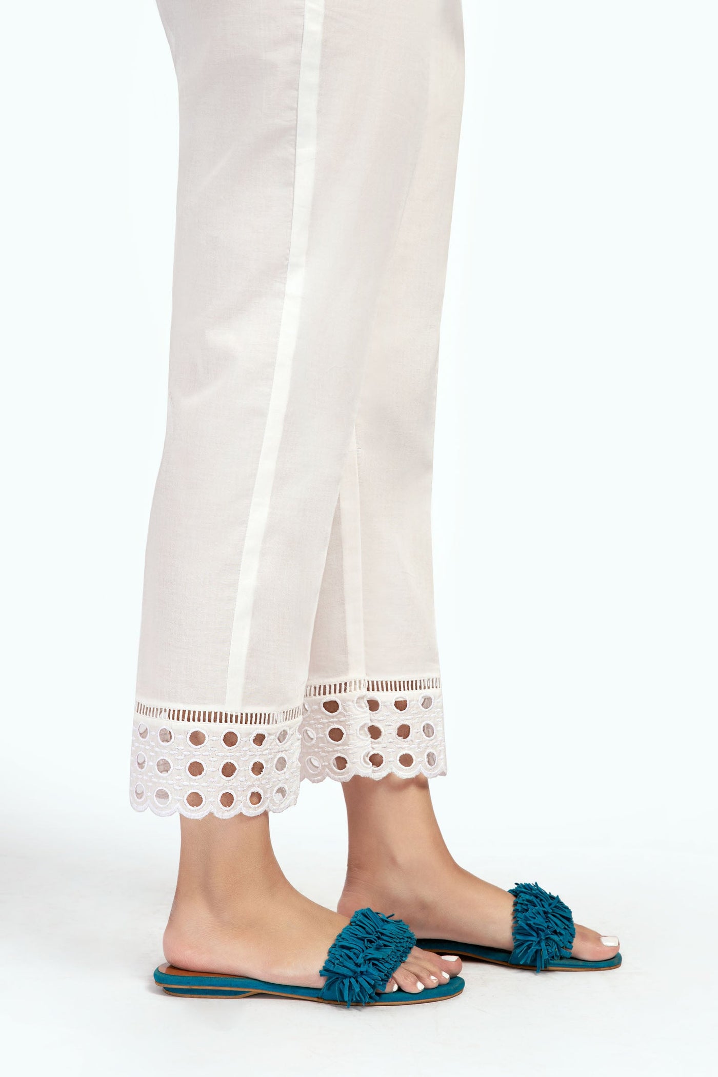 Embroidered Cambric Trouser | MB-EF23-94