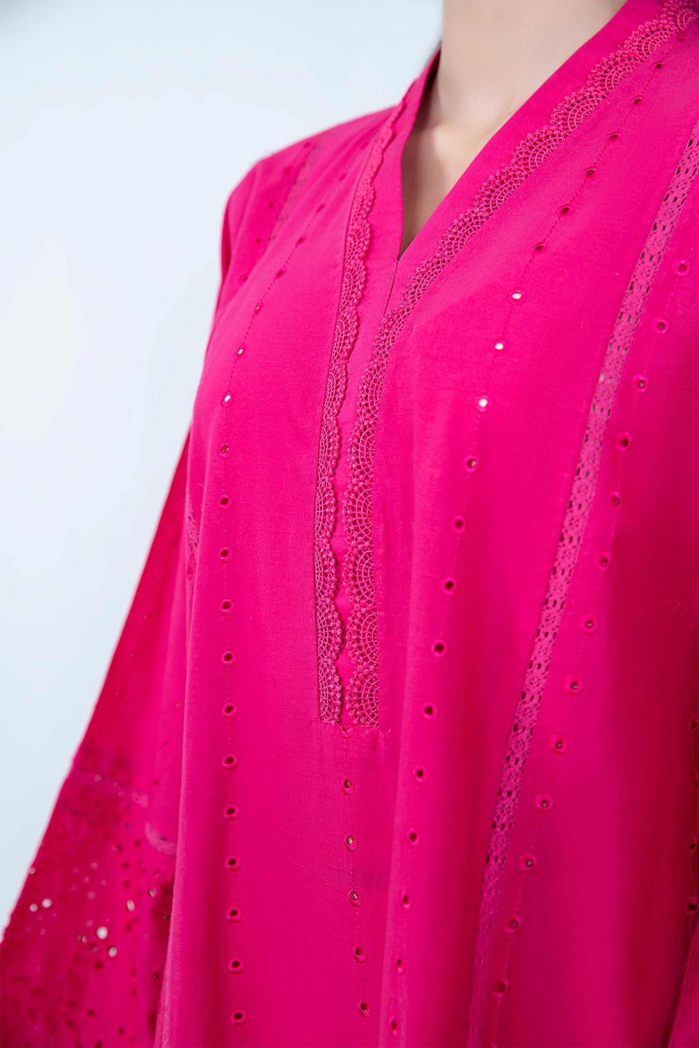 Embroidered Lawn Kurta | MB-EF24-62