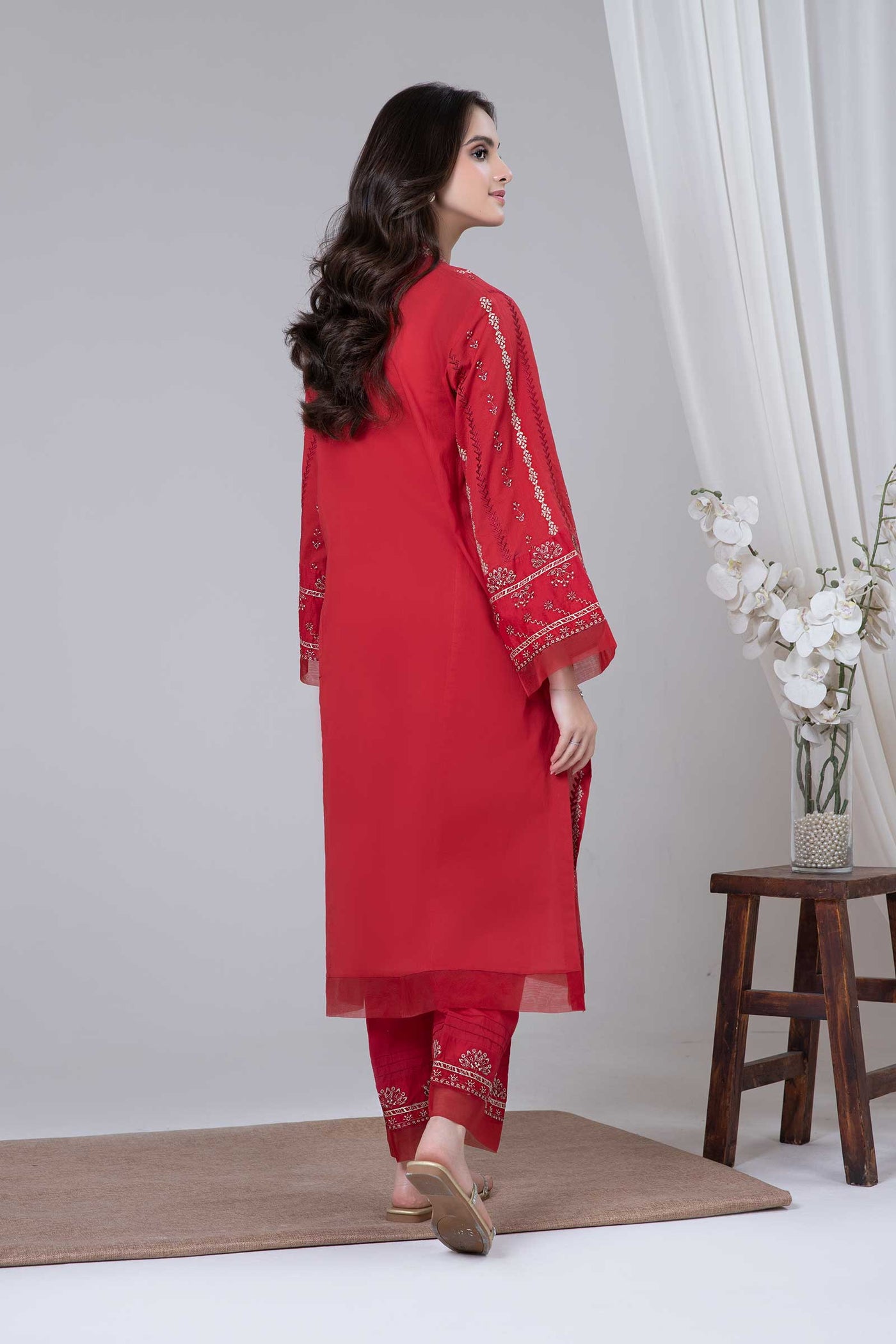 2 Piece Embroidered Lawn Suit | MB-EF24-70