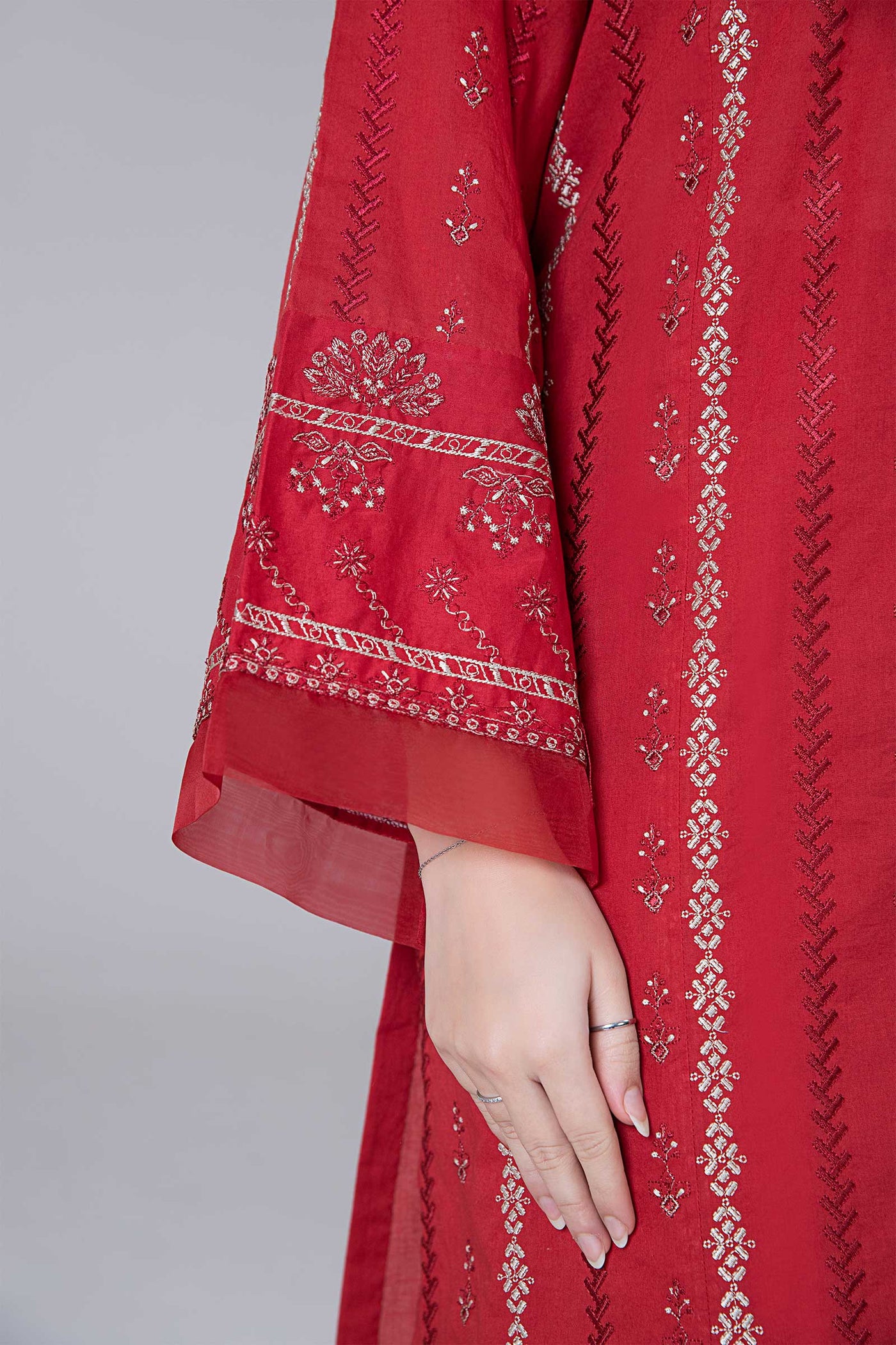 2 Piece Embroidered Lawn Suit | MB-EF24-70