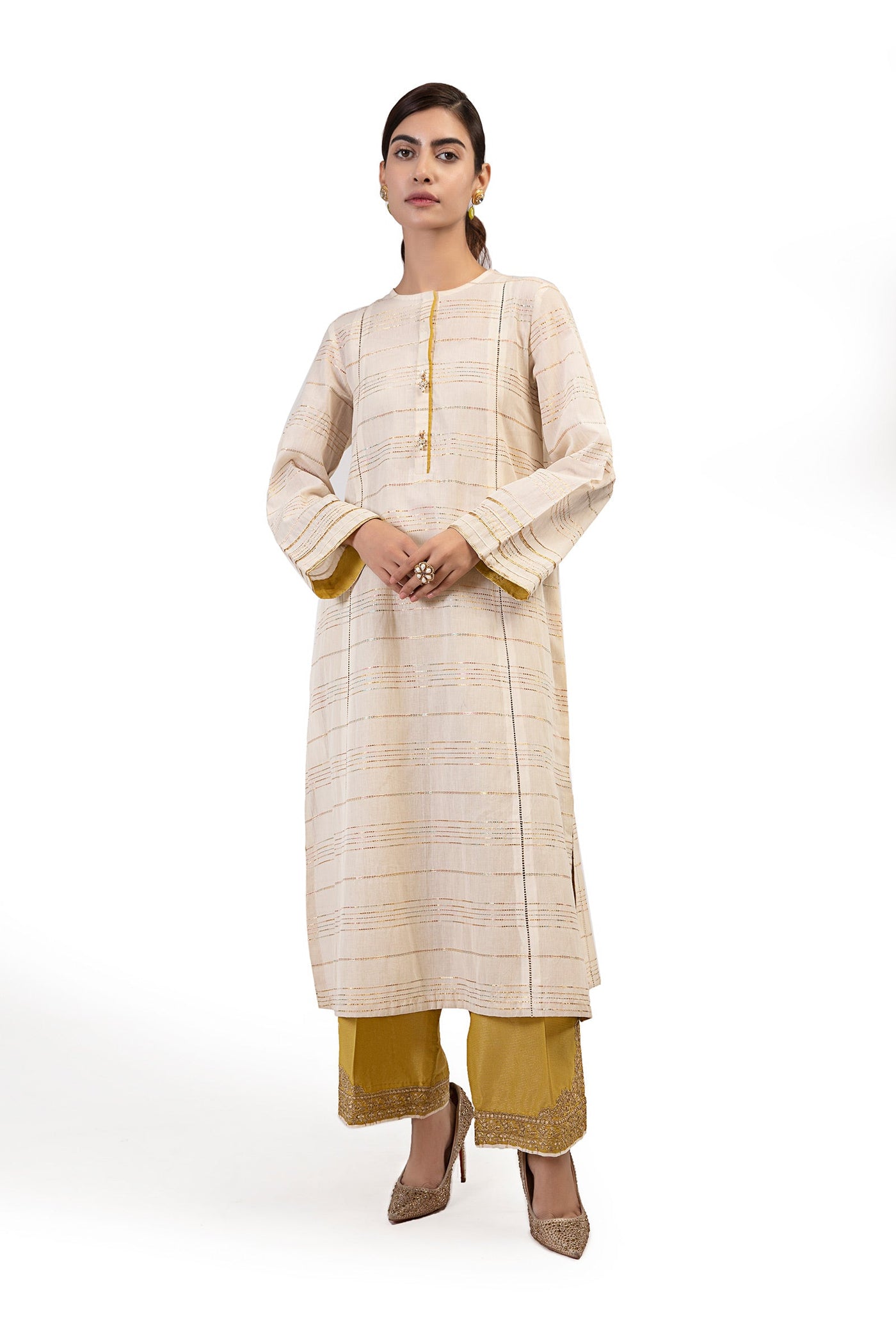 2 Pc Dyed Jacquard Suit | MB-F23-208