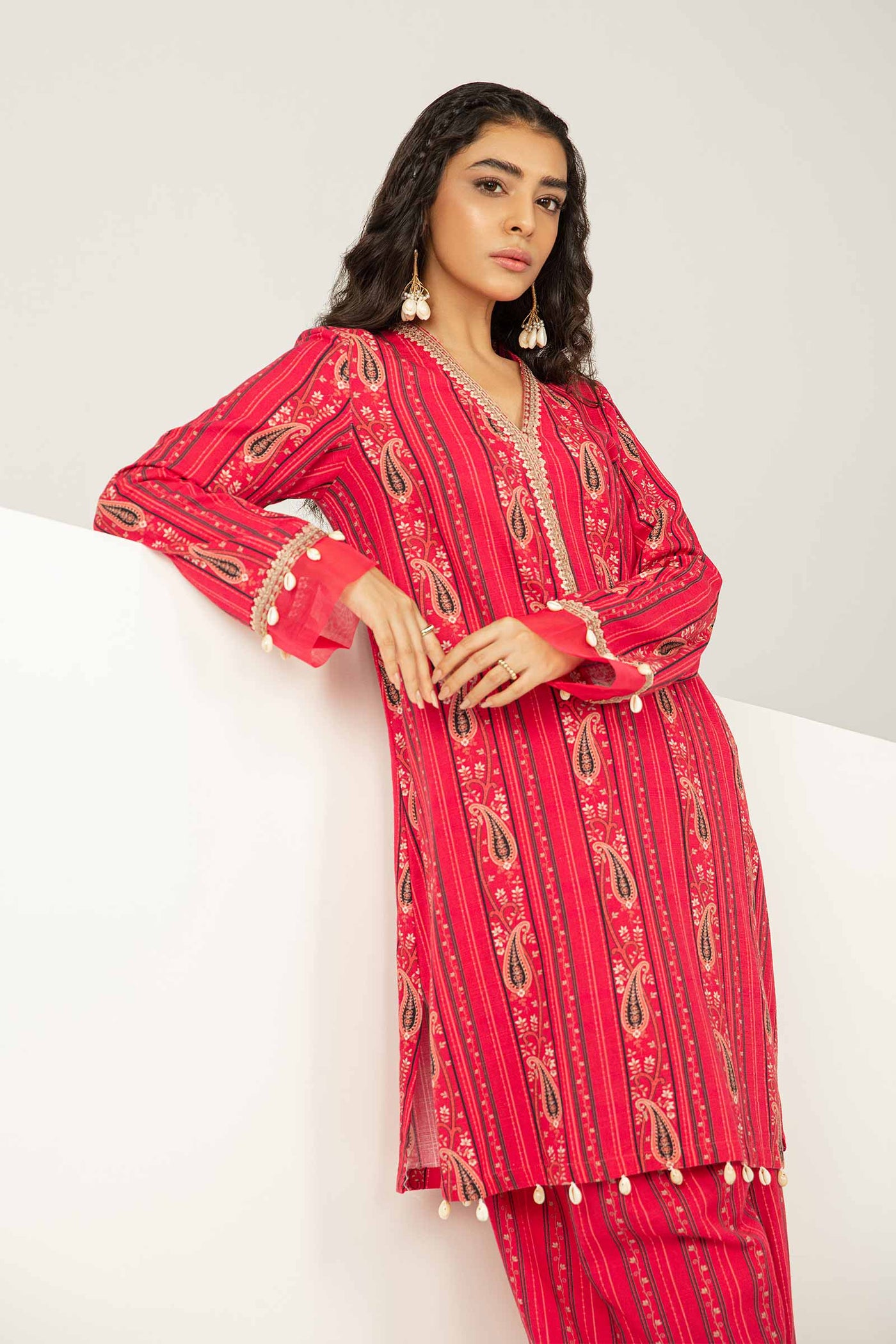 2 Piece - Khaddar Suit | MB-US23-206-A