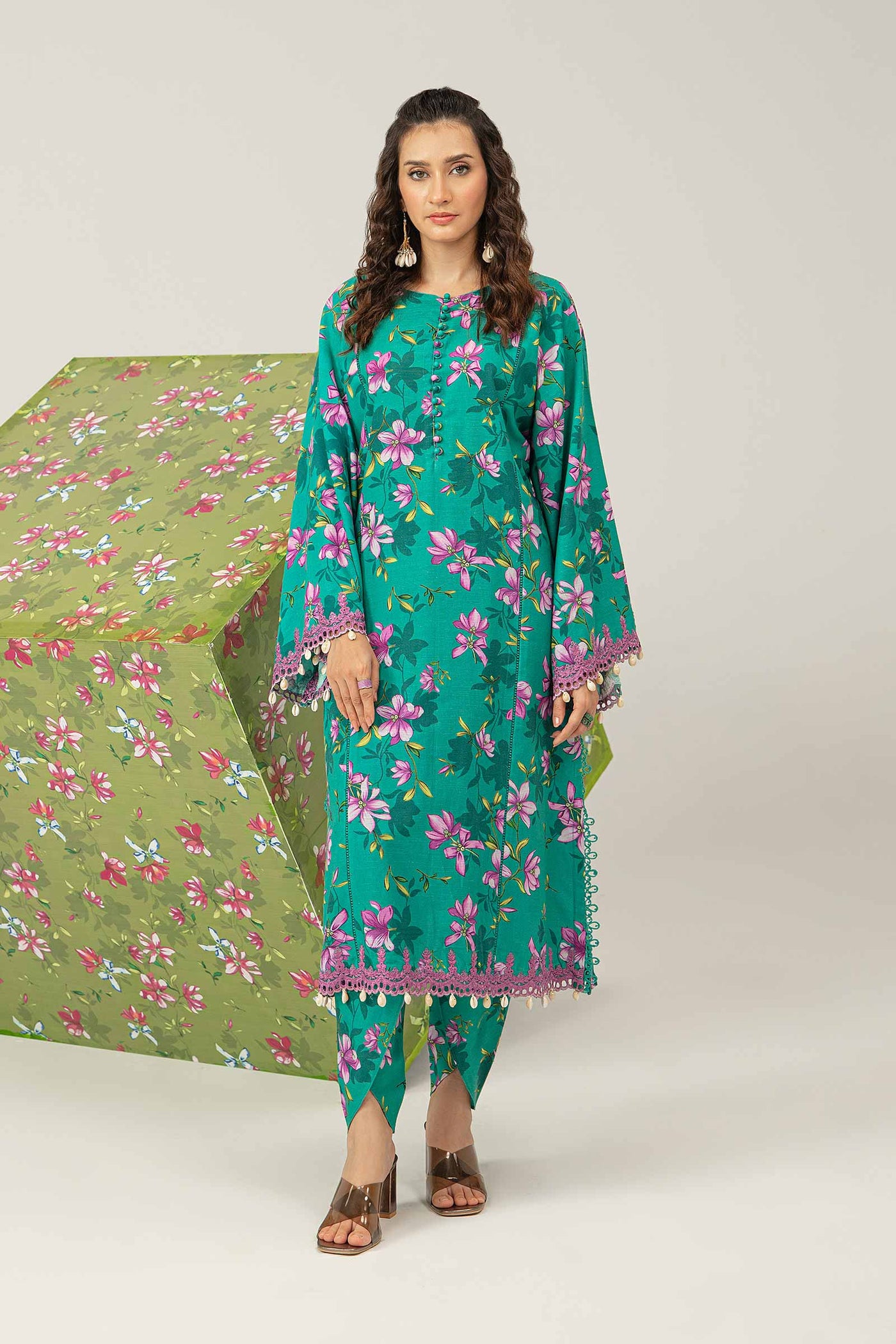 2 Piece - Khaddar Suit | MB-US23-207-A