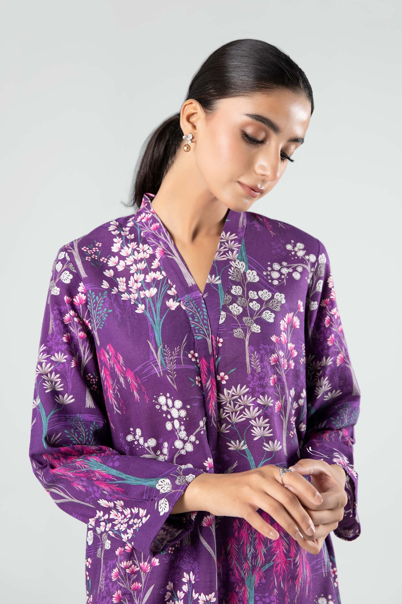 1 Piece - Khaddar Shirt | MB-US23-205-A