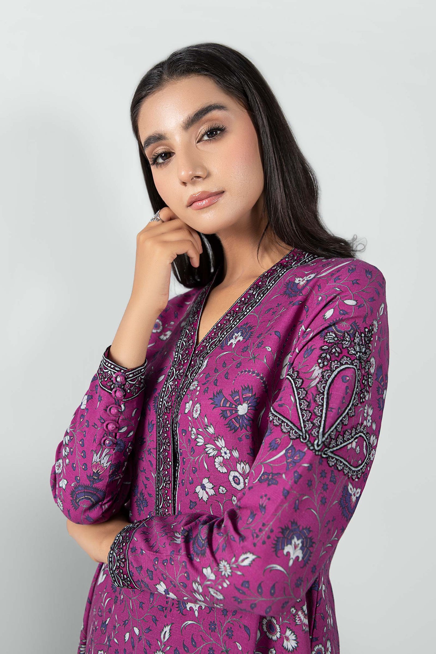 3 Piece - Khaddar Suit | MB-US23-209-A