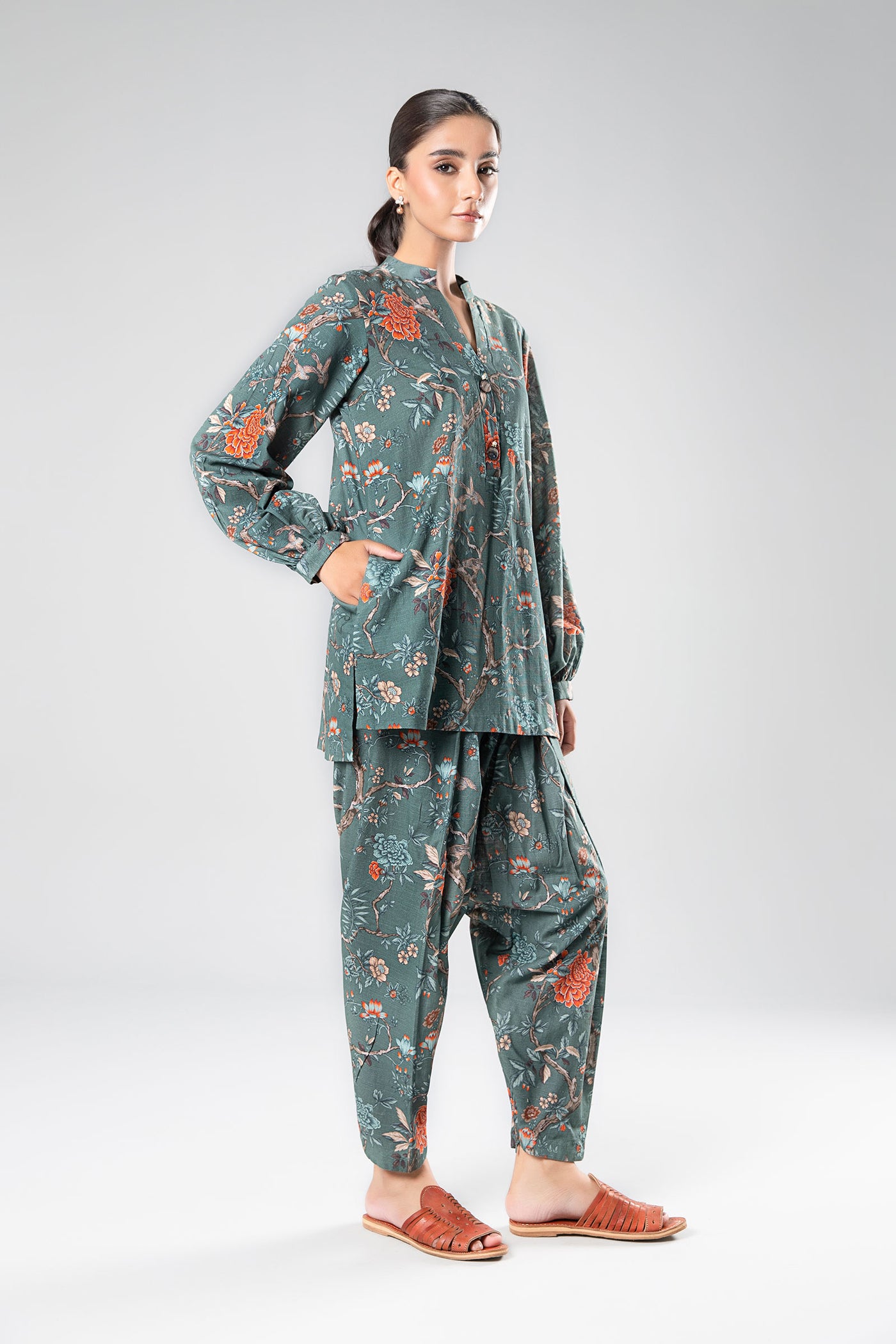 2 Piece - Khaddar Suit | MB-US23-202-B