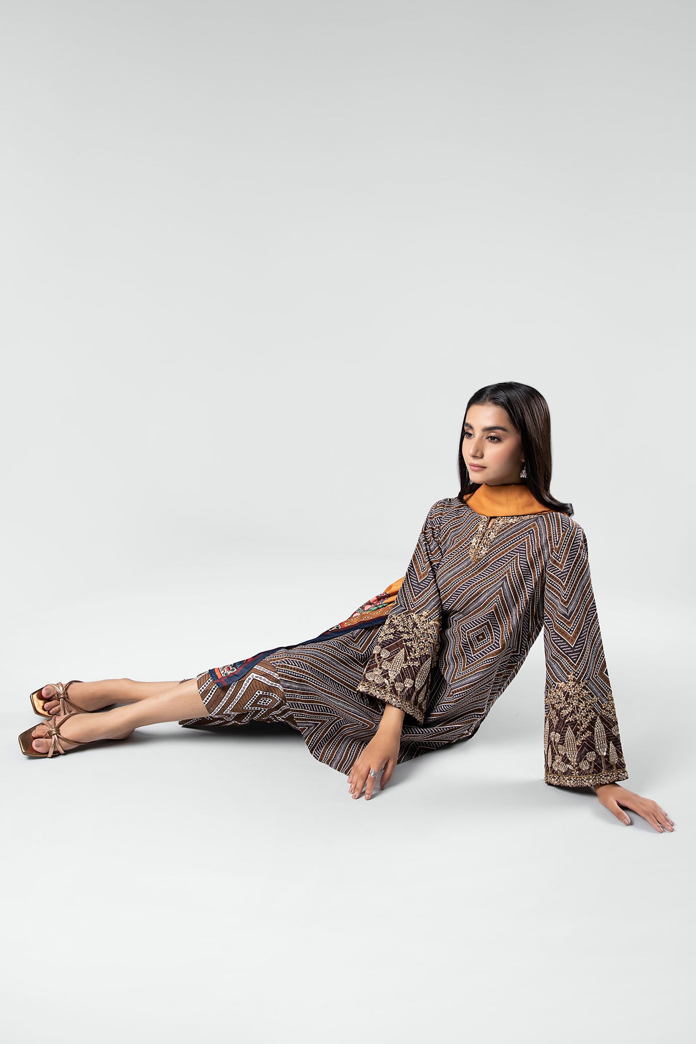 3 Piece - Khaddar Suit | MB-US23-208-B