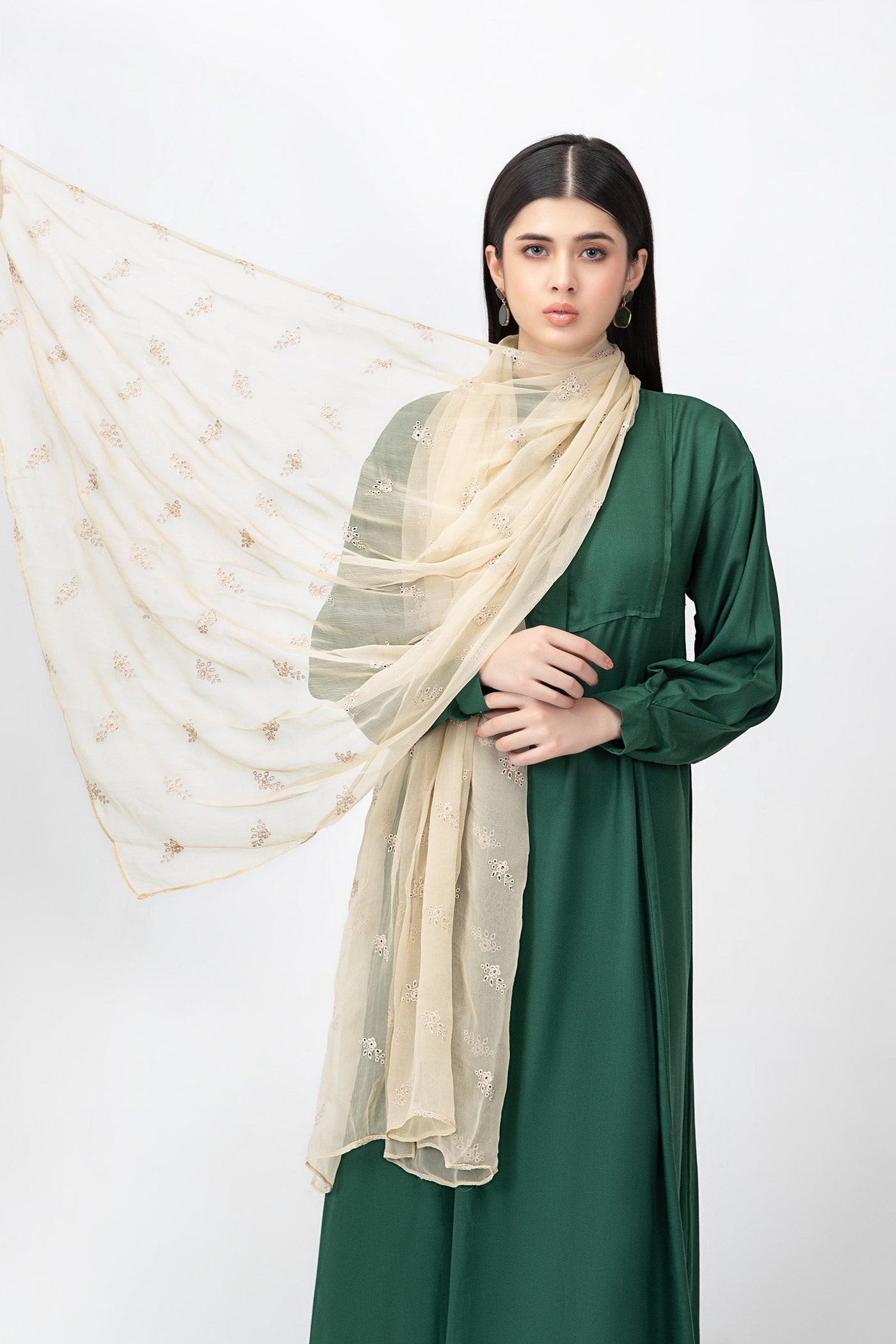 Dupatta Beige MB-W23-161