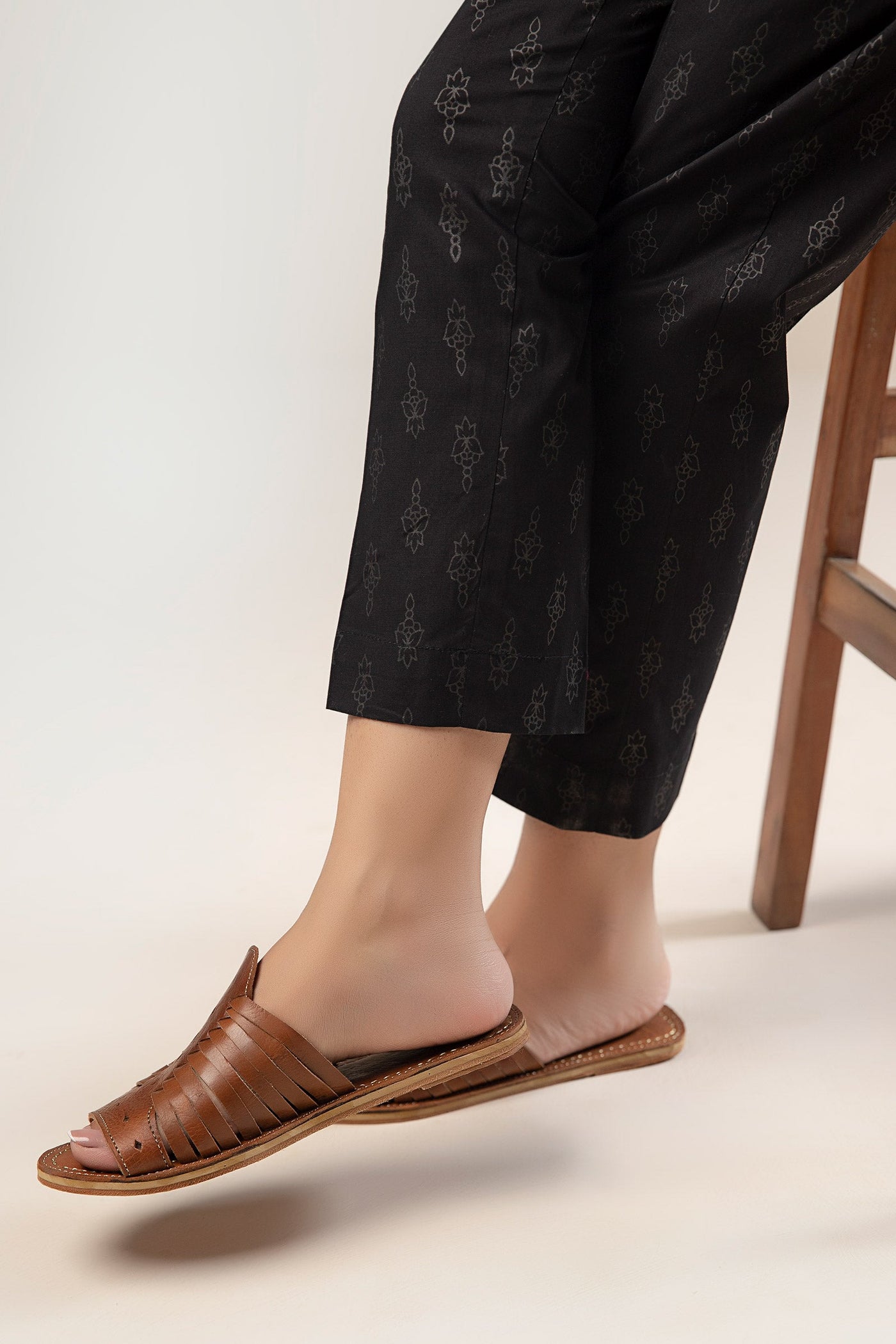 Printed Cambric Trouser | MB-WS24-01