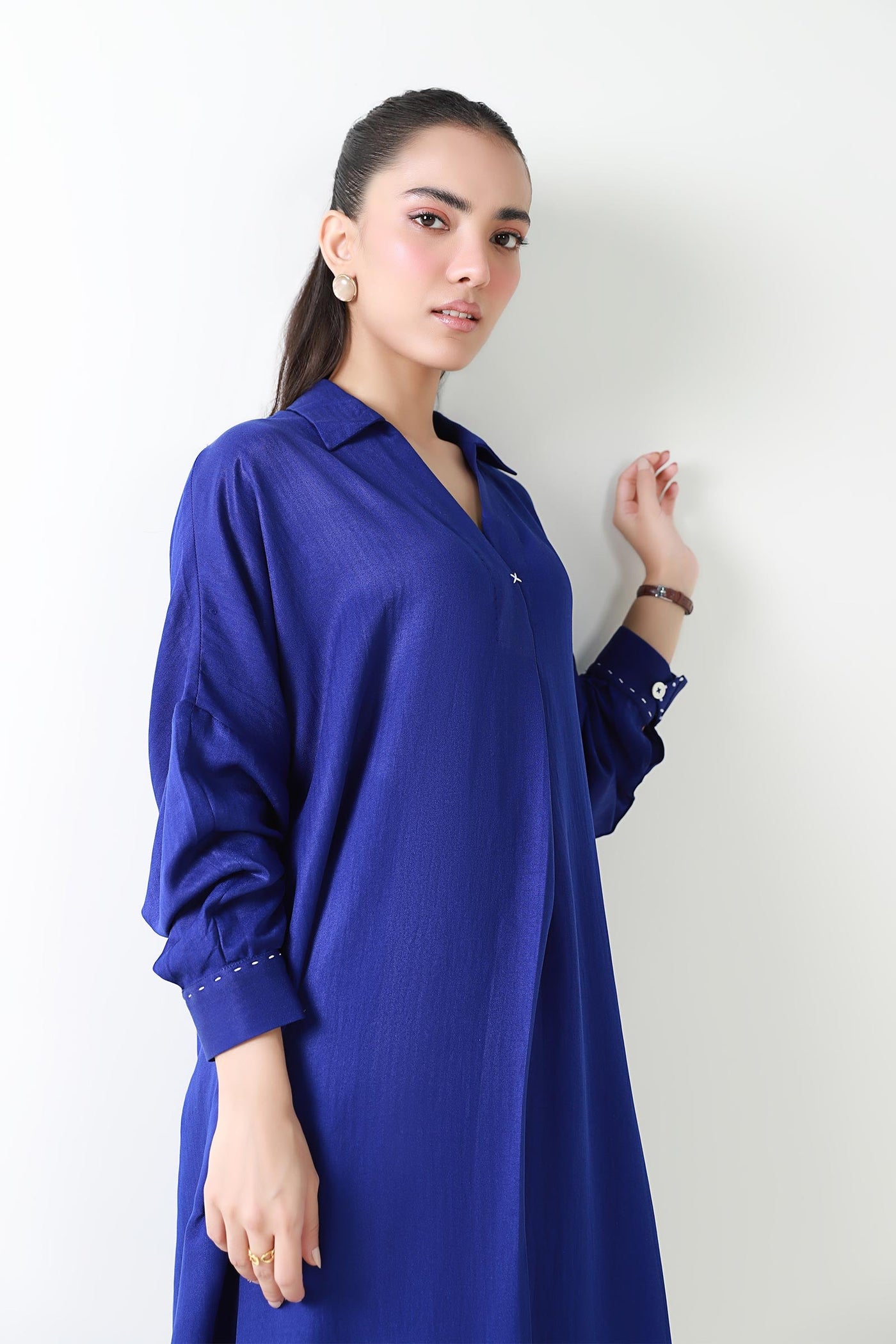 Dyed Herringbone Tunic | MB-WS24-106