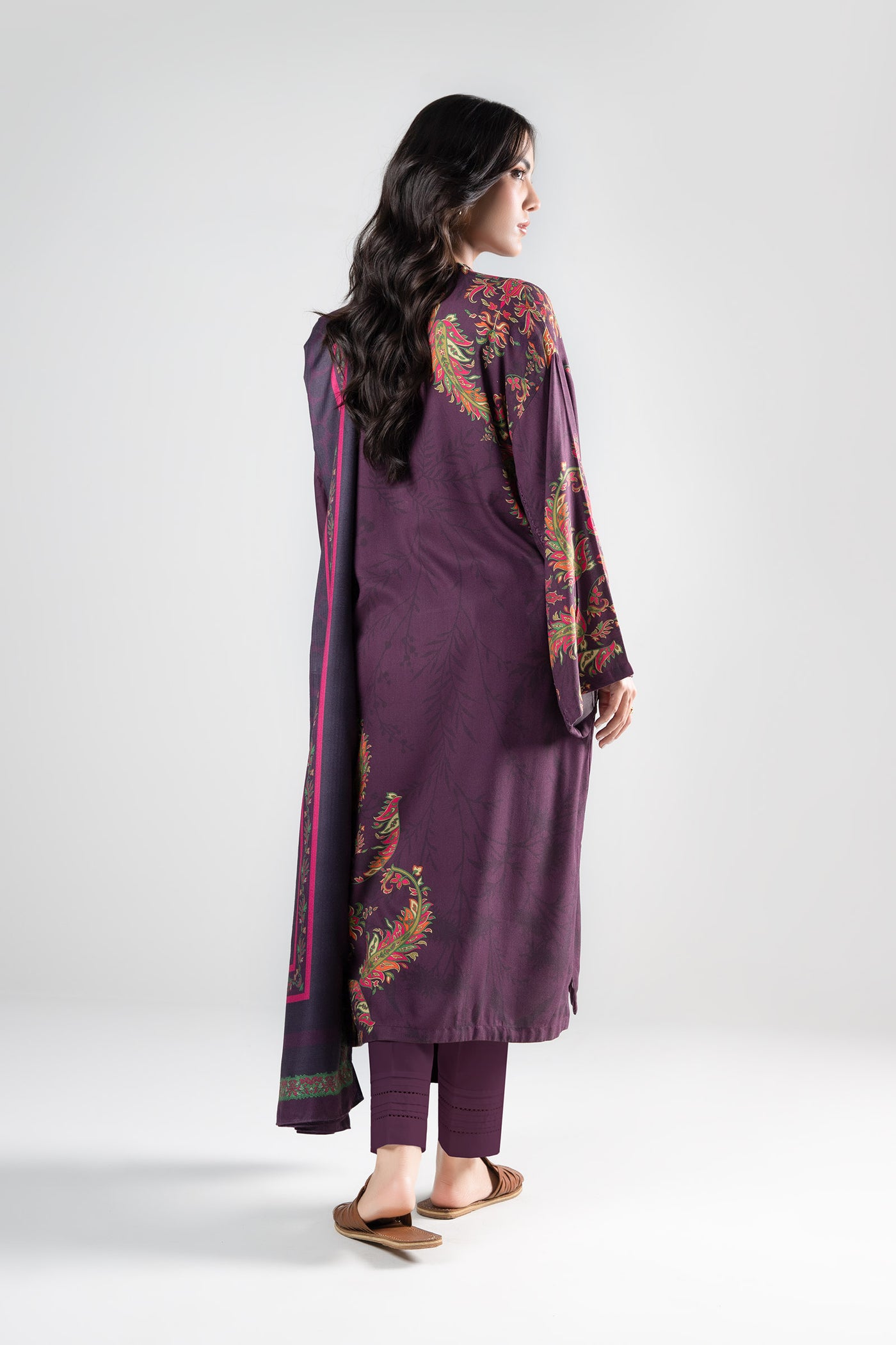 2 Pc Printed Twill Suit | MB-WS24-173