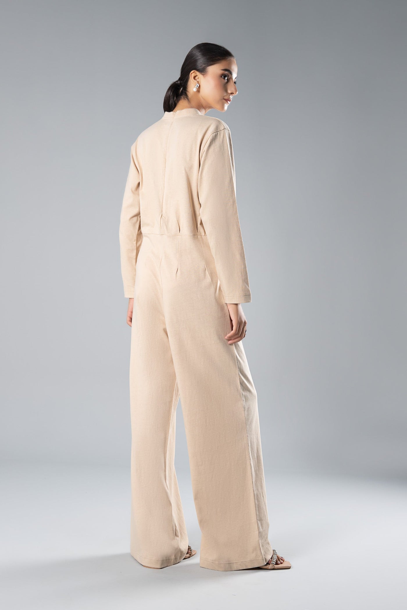 Solid Jersey Jumpsuit | MB-WS24-195B