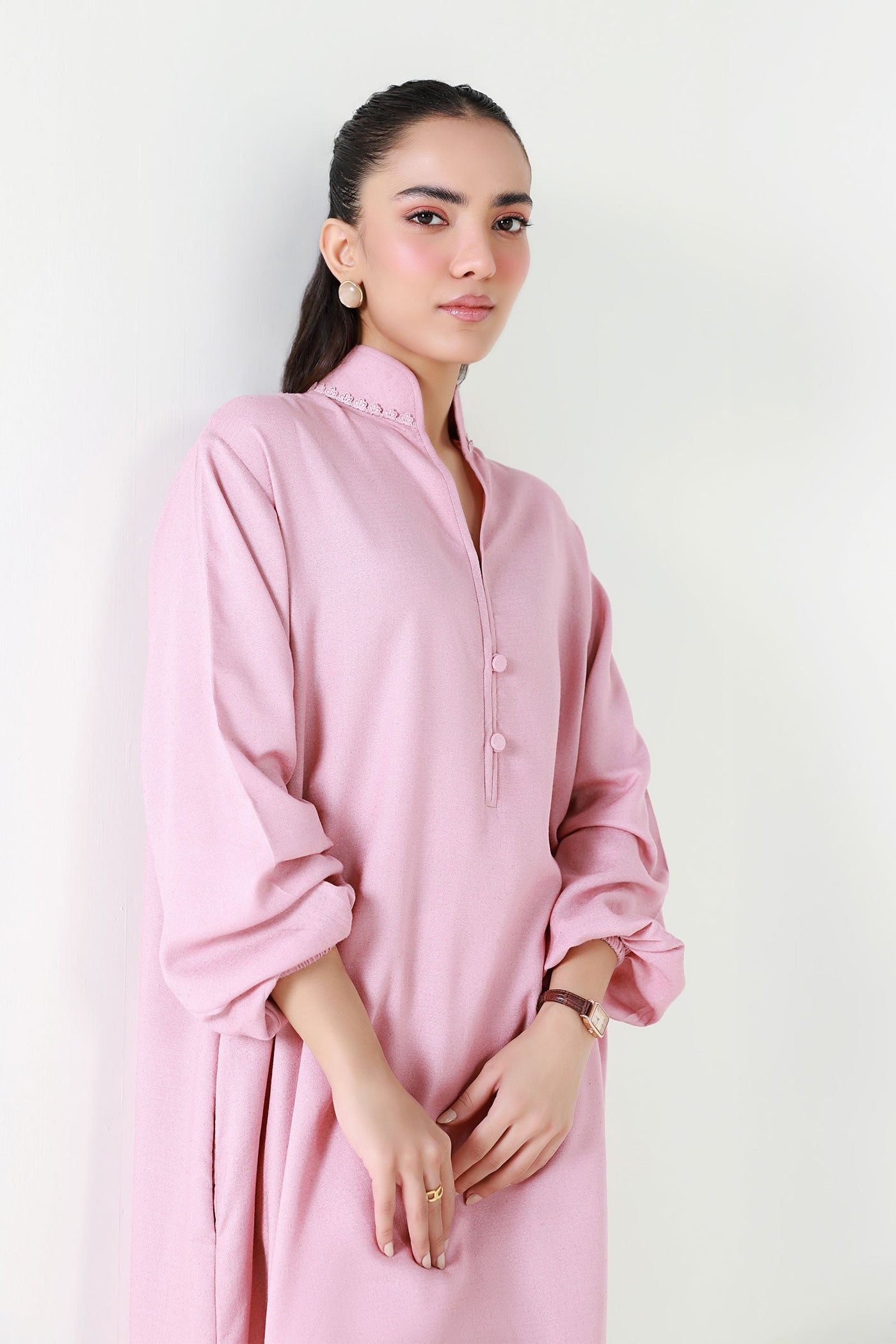 Dyed Rib Karandi Shirt | MB-WS24-24