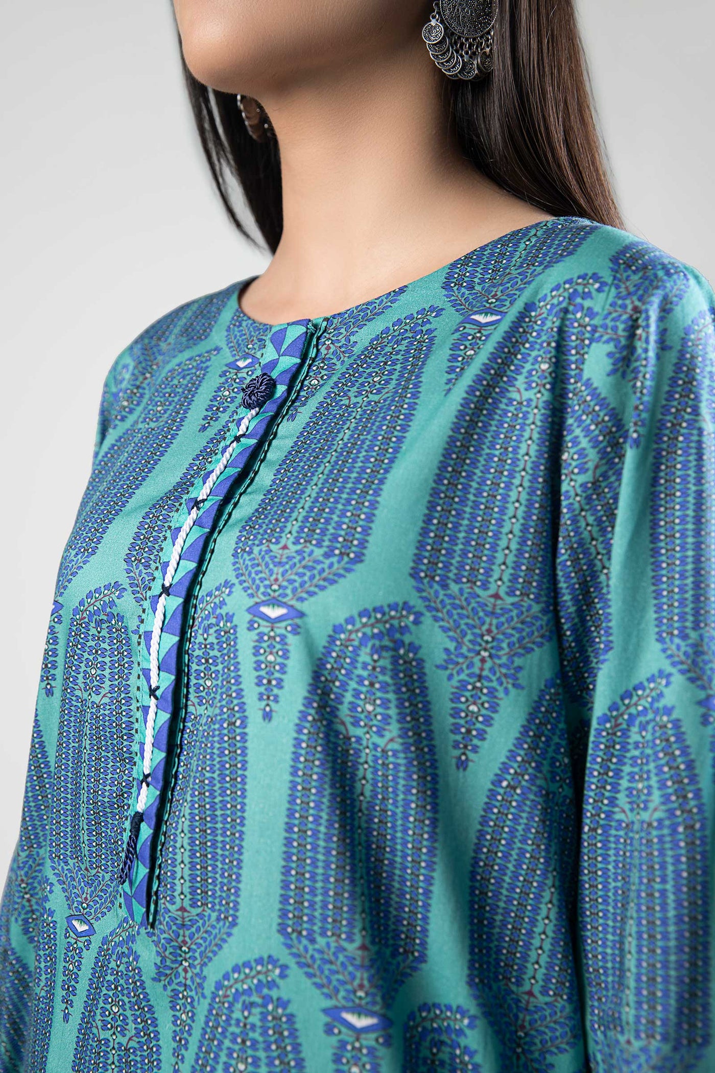 Printed Cambric Shirt | MB-WS24-42