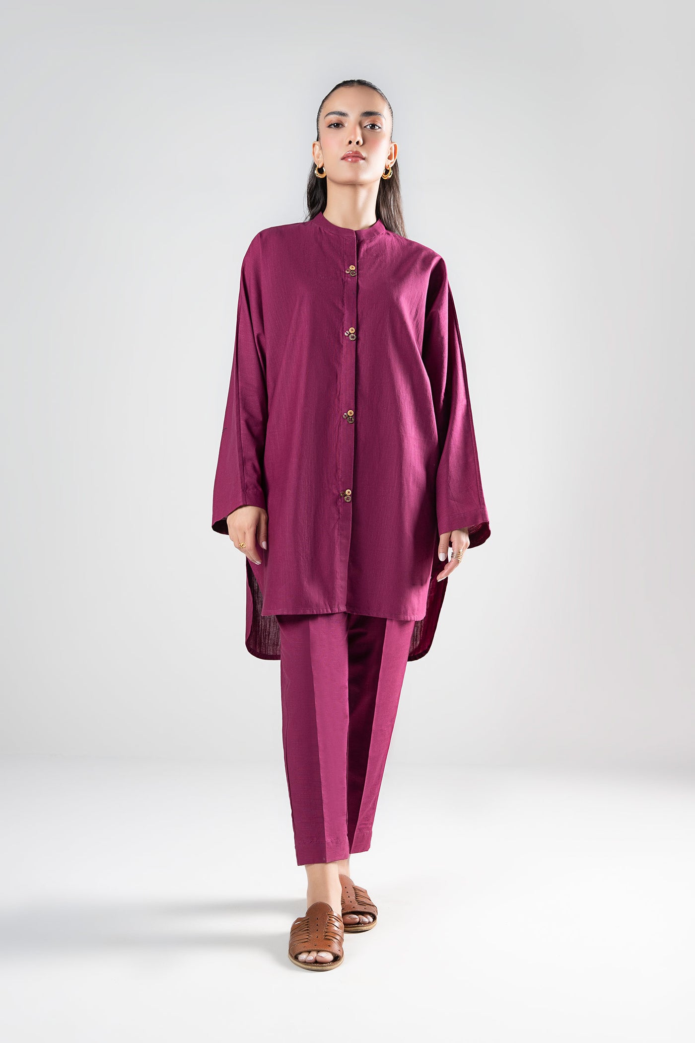 2 Pc Dyed Khaddar Suit | MB-WS24-52