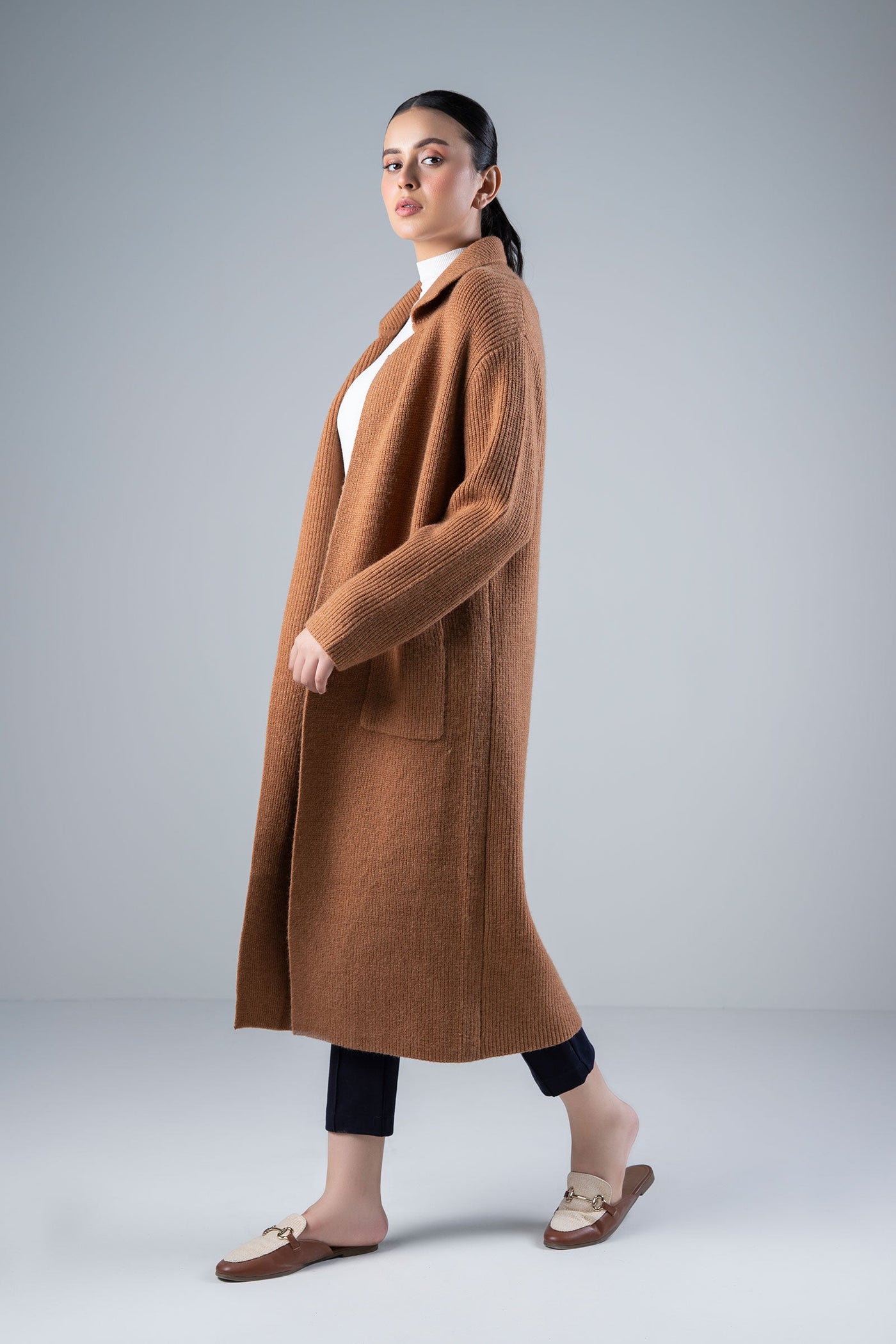 Long Lapel Cardigan | WEST-W24-11