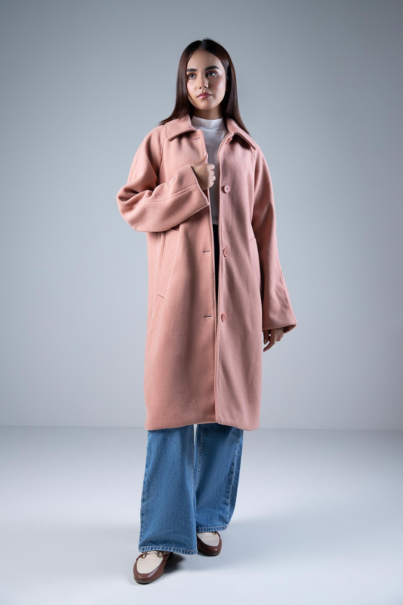 Basic Wool Coat | WEST-W24-34A