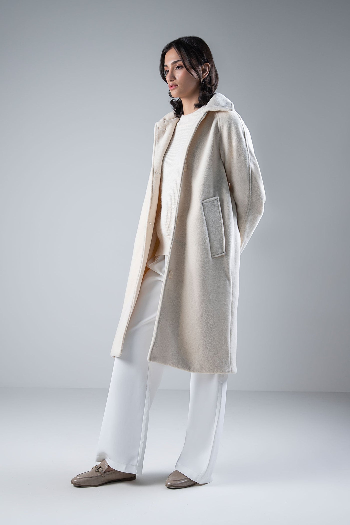 Basic Wool Coat | WEST-W24-34B