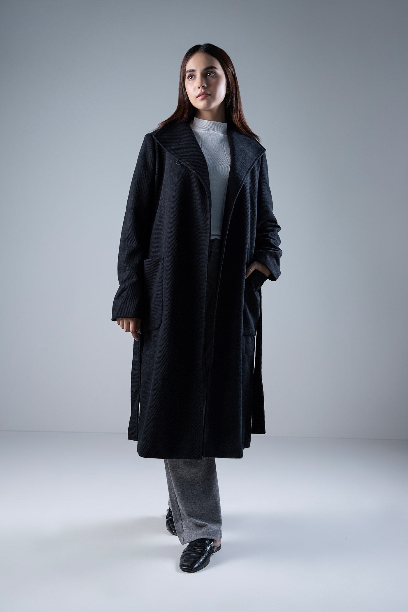 High Collar Coat | WEST-W24-40A