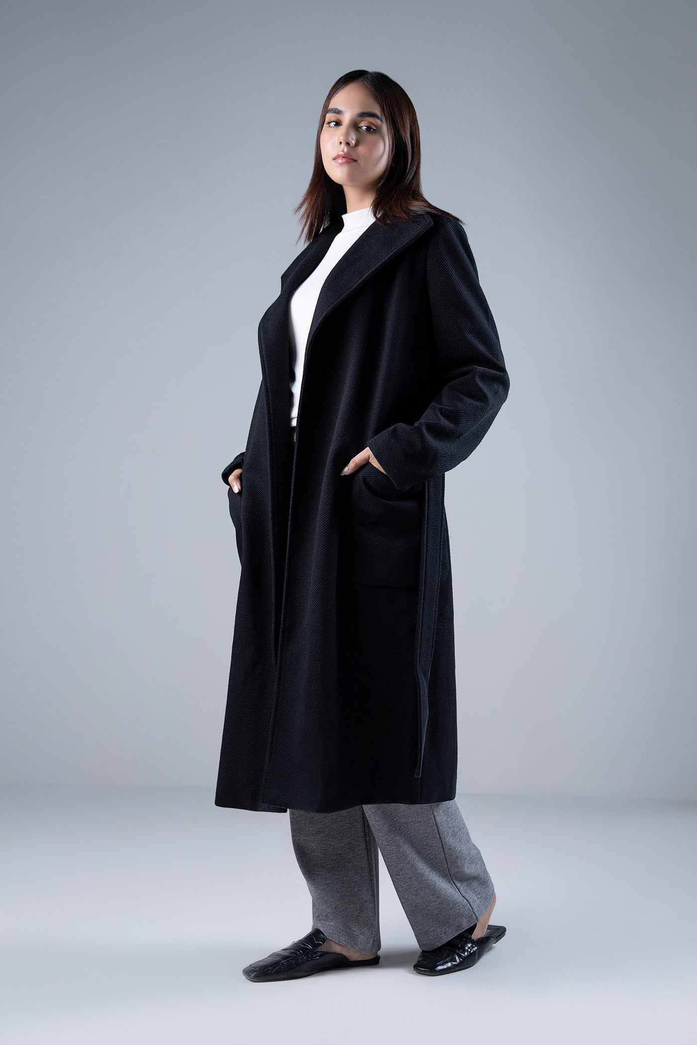 High Collar Coat | WEST-W24-40A