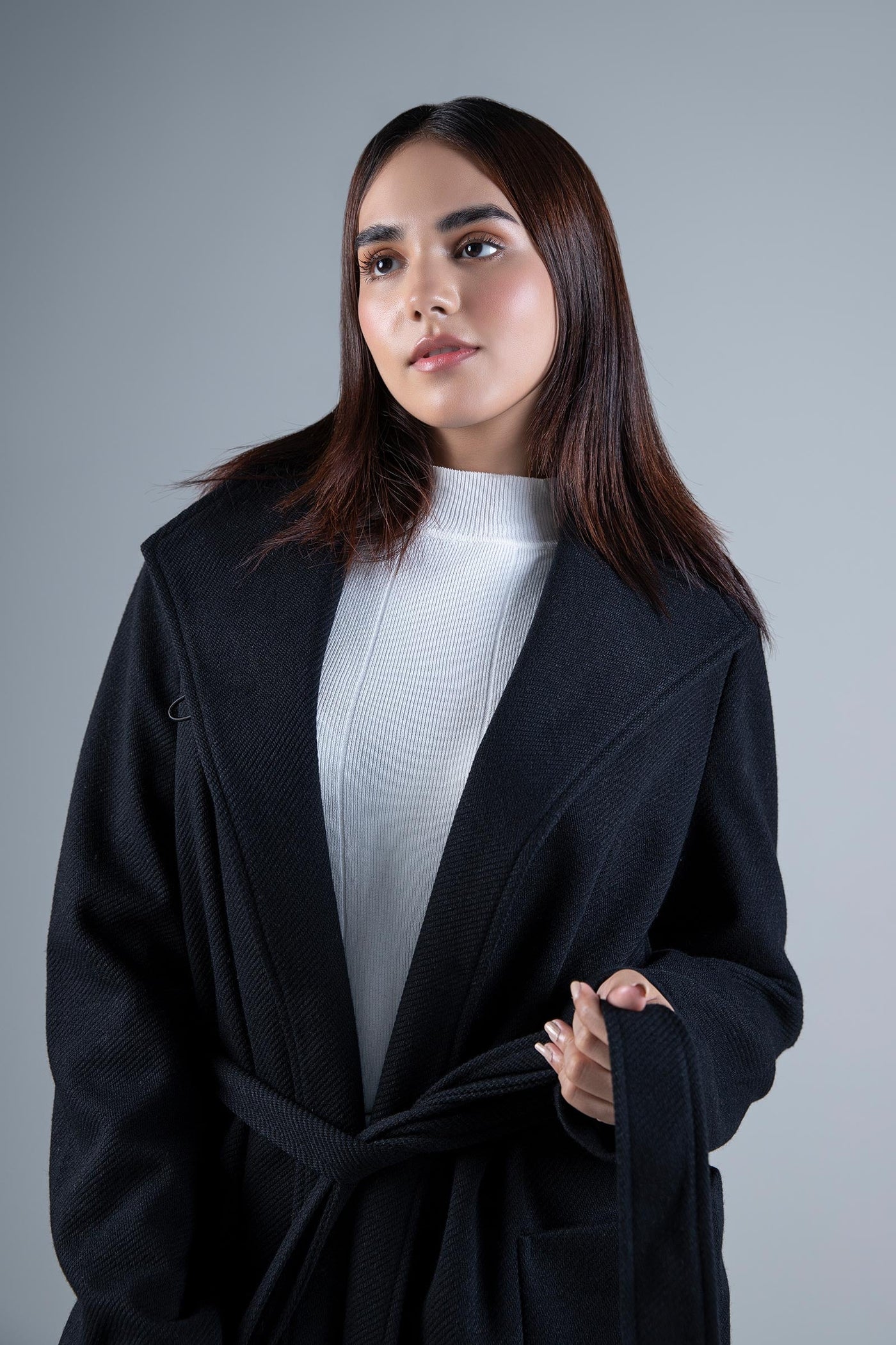 High Collar Coat | WEST-W24-40A