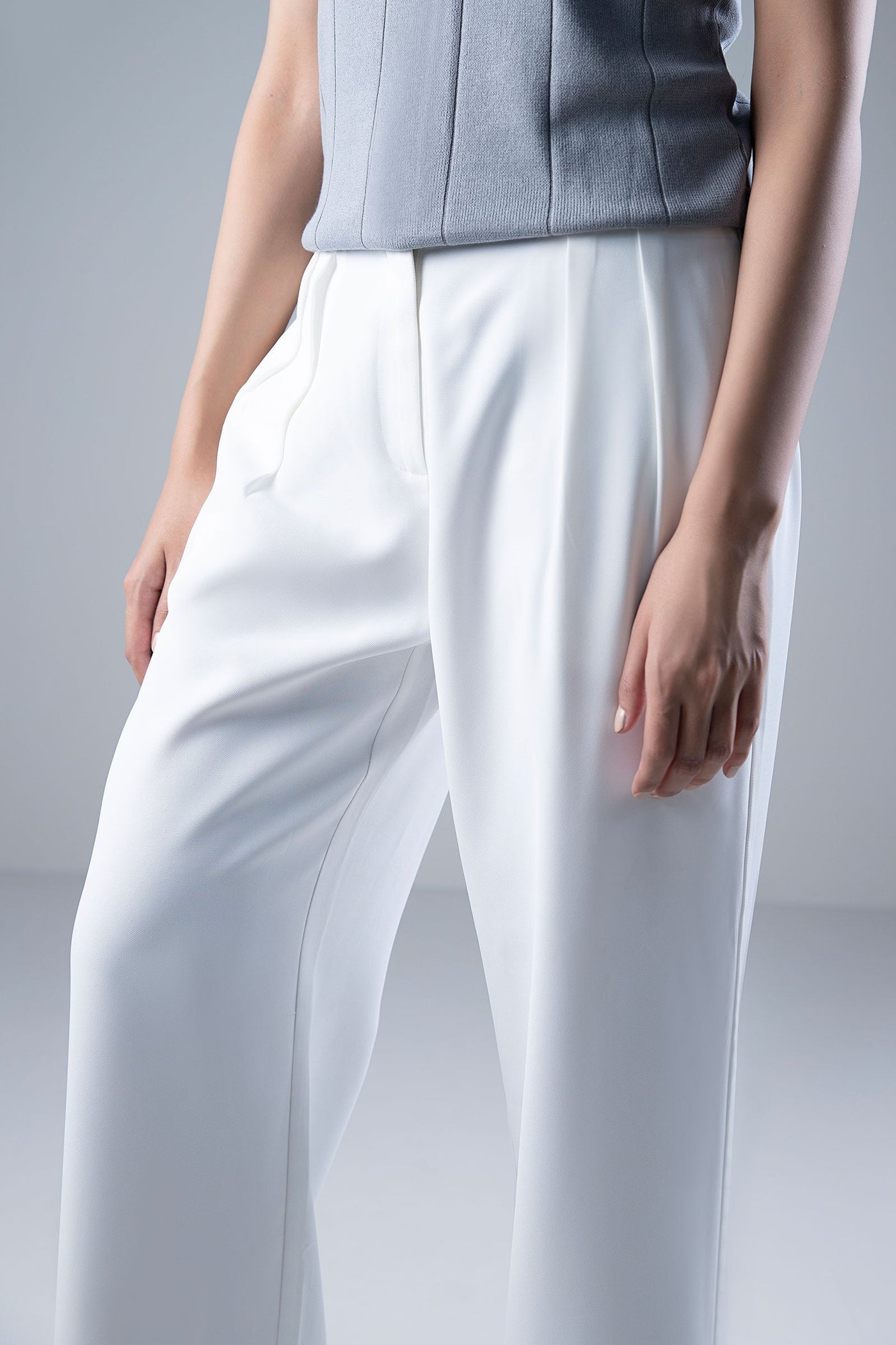 Wide Leg Tailored Pants | WEST-W24-60A