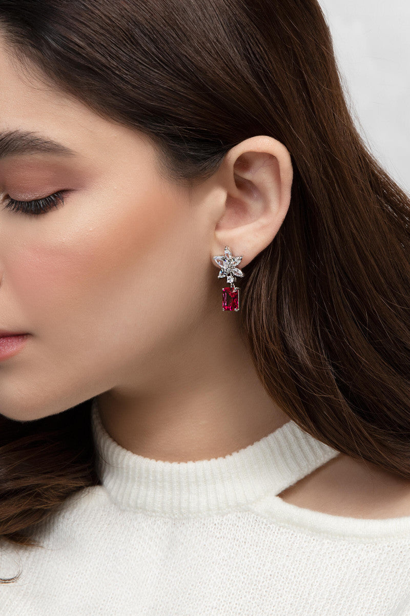 Earrings Ruby AER-W21-012