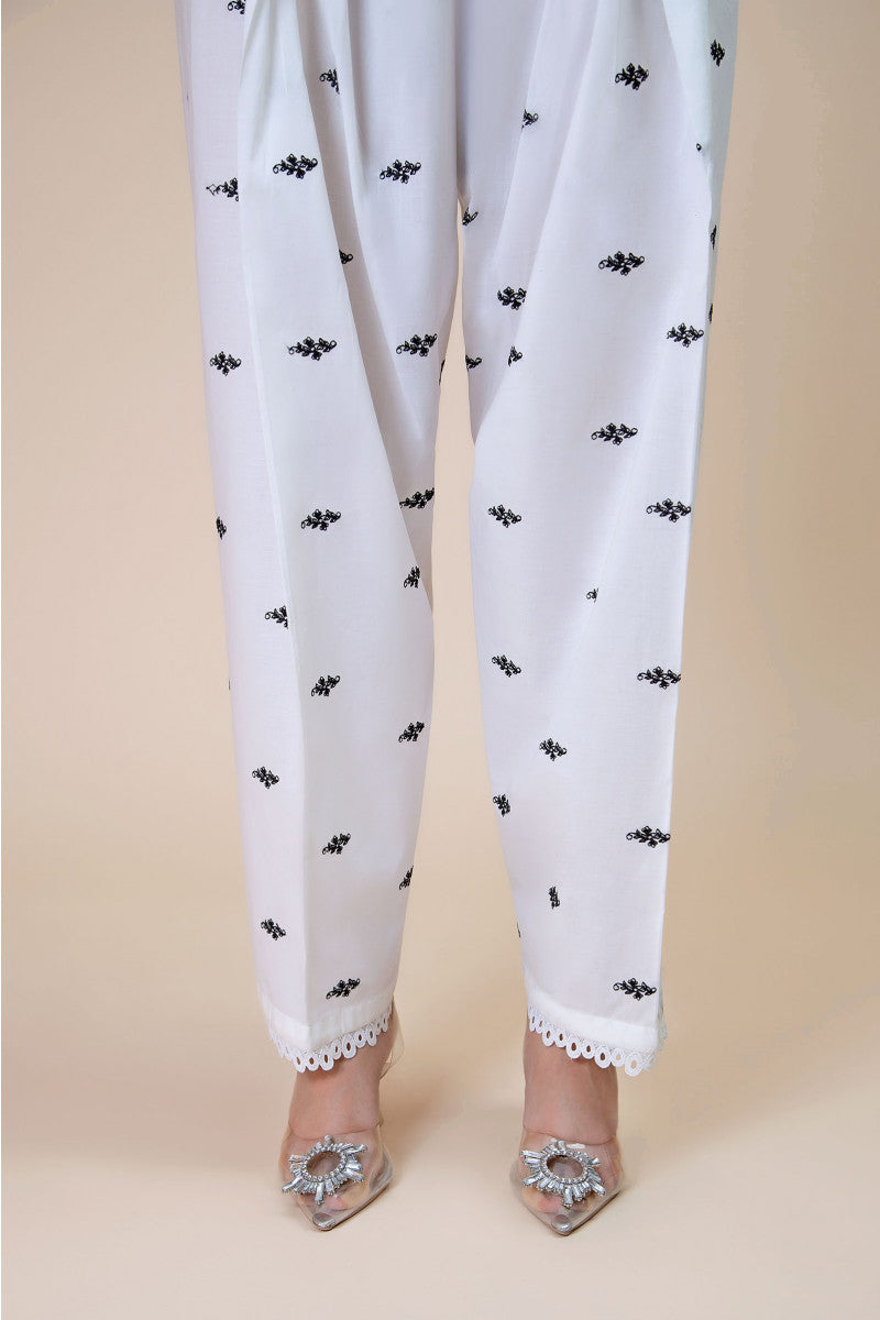 Trouser White MB-SS22-157