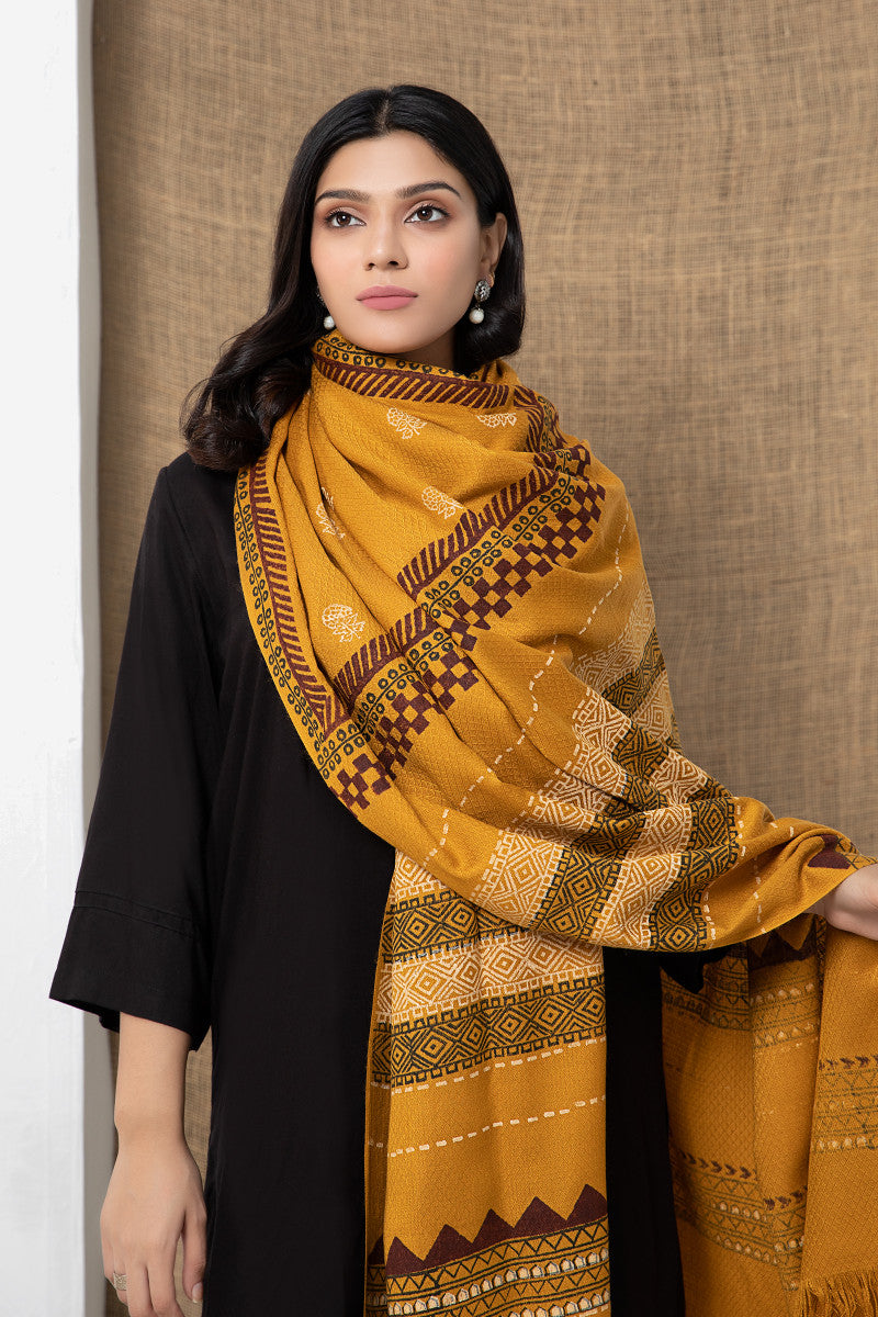 Scarf Mustard MB-W21-158