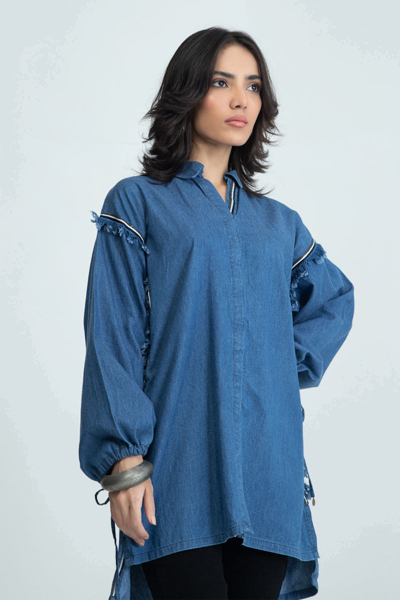 Shirt Blue MB-W22-253