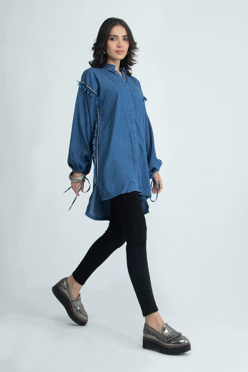 Shirt Blue MB-W22-253