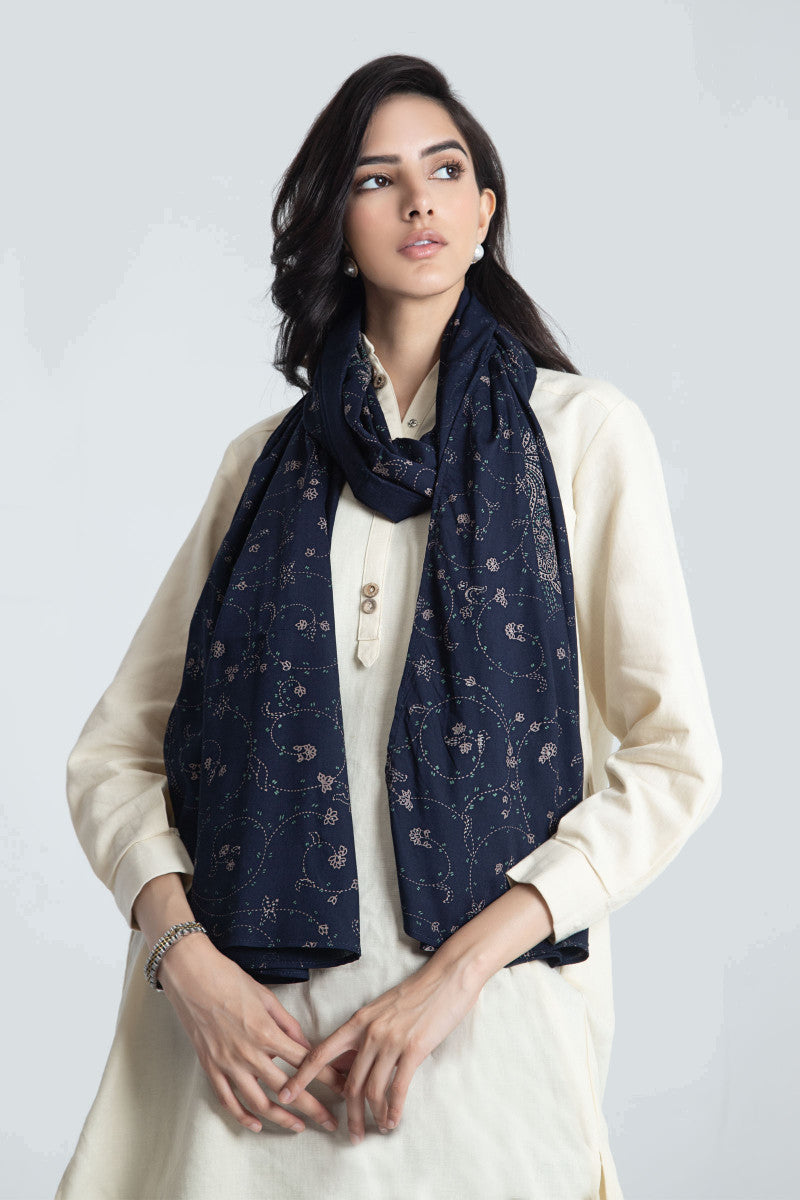 Scarf Blue MB-W22-336